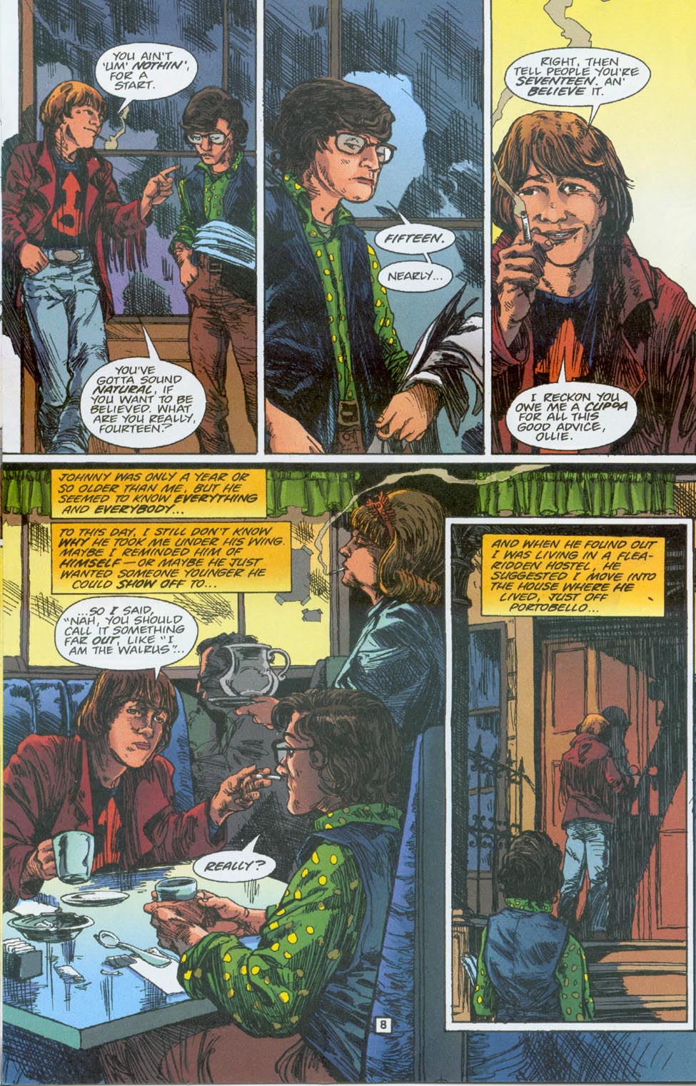 Read online The Sandman Presents: Love Street comic -  Issue #1 - 9