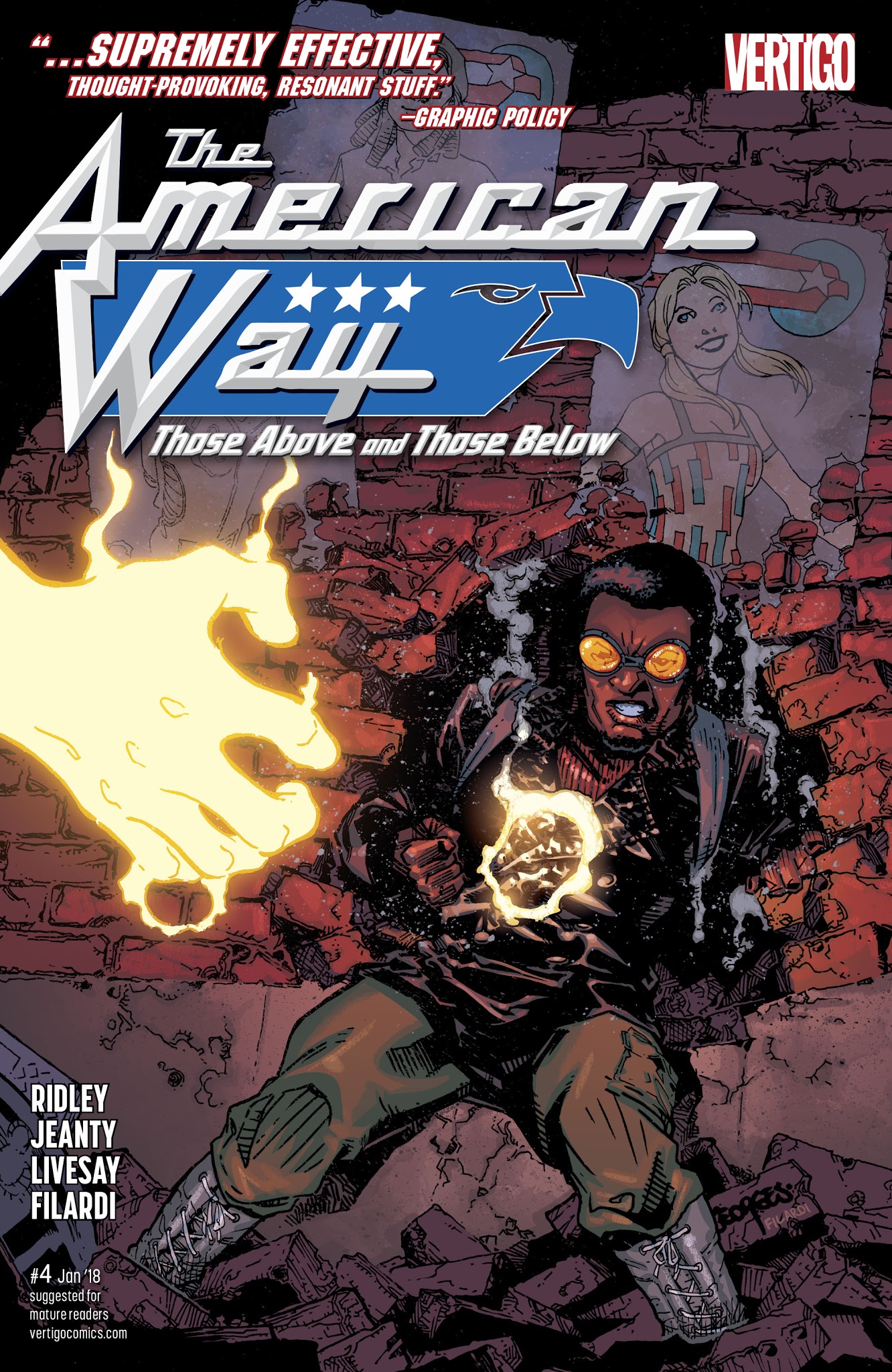 Read online The American Way: Those Above and Those Below comic -  Issue #4 - 1