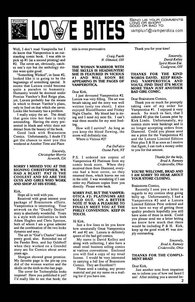 Read online Vamperotica comic -  Issue #3 - 30