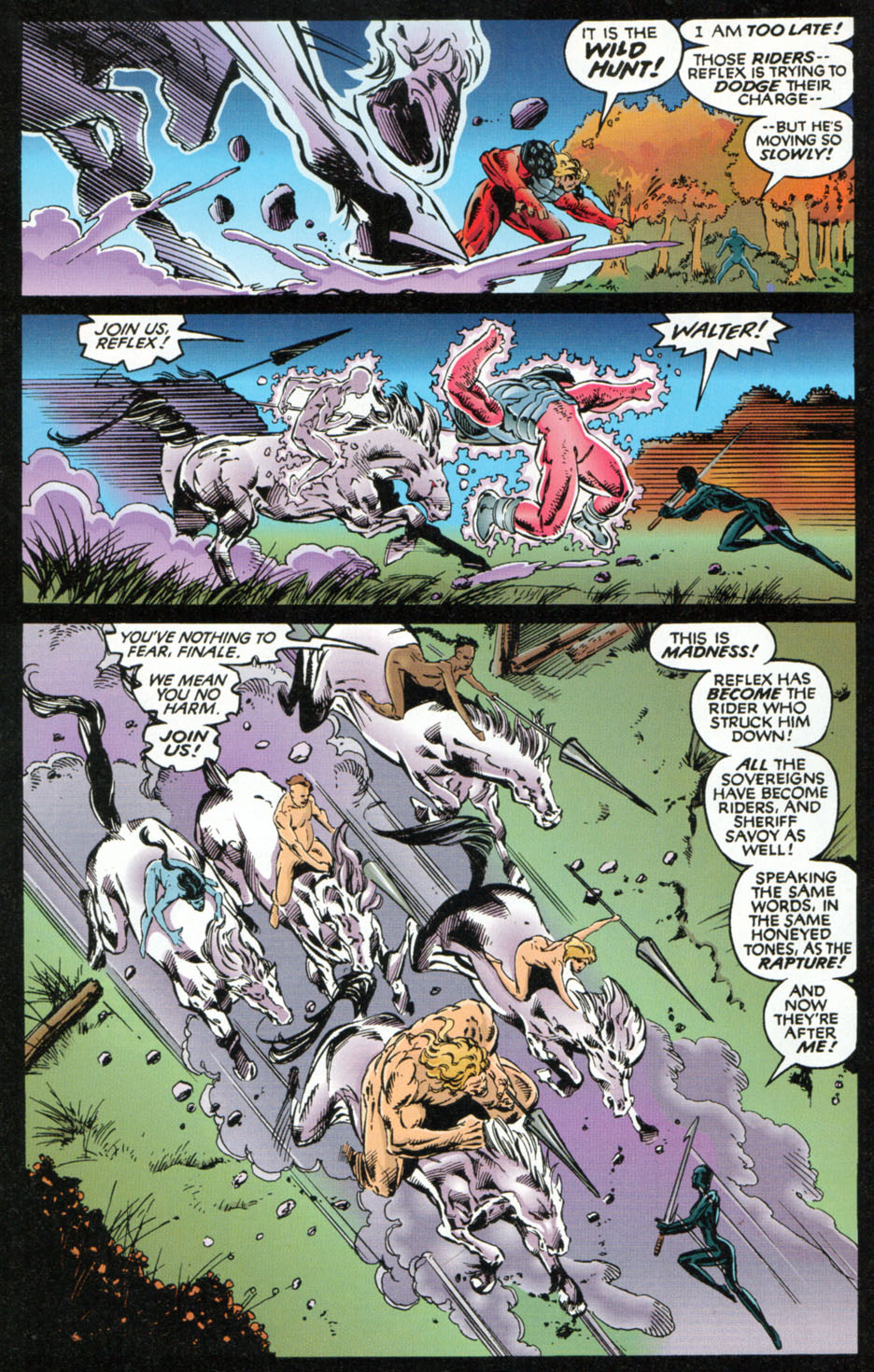 Read online Sovereign Seven comic -  Issue #8 - 21