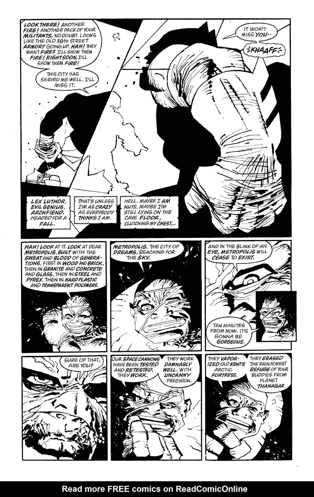 Read online Batman Noir: The Dark Knight Strikes Again comic -  Issue # TPB (Part 3) - 1