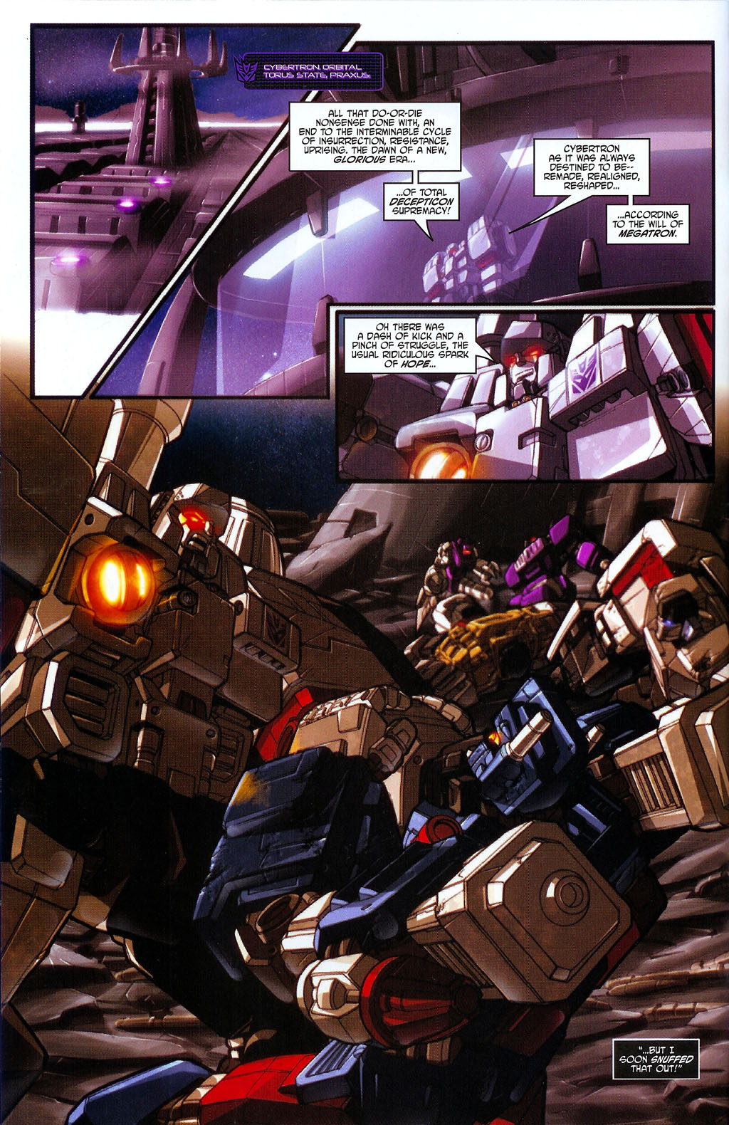Read online Transformers War Within: "The Age of Wrath" comic -  Issue #2 - 3