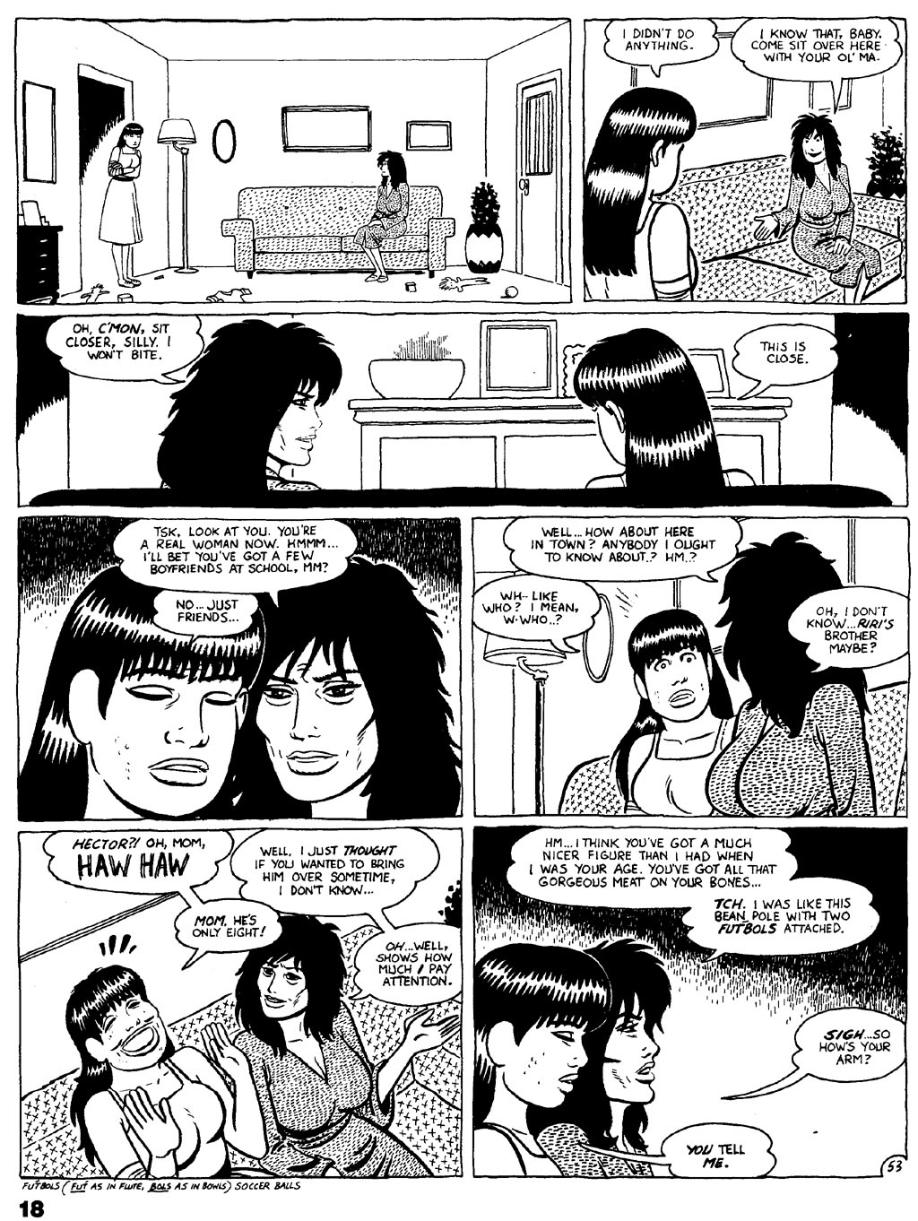 Read online Love and Rockets (1982) comic -  Issue #24 - 20