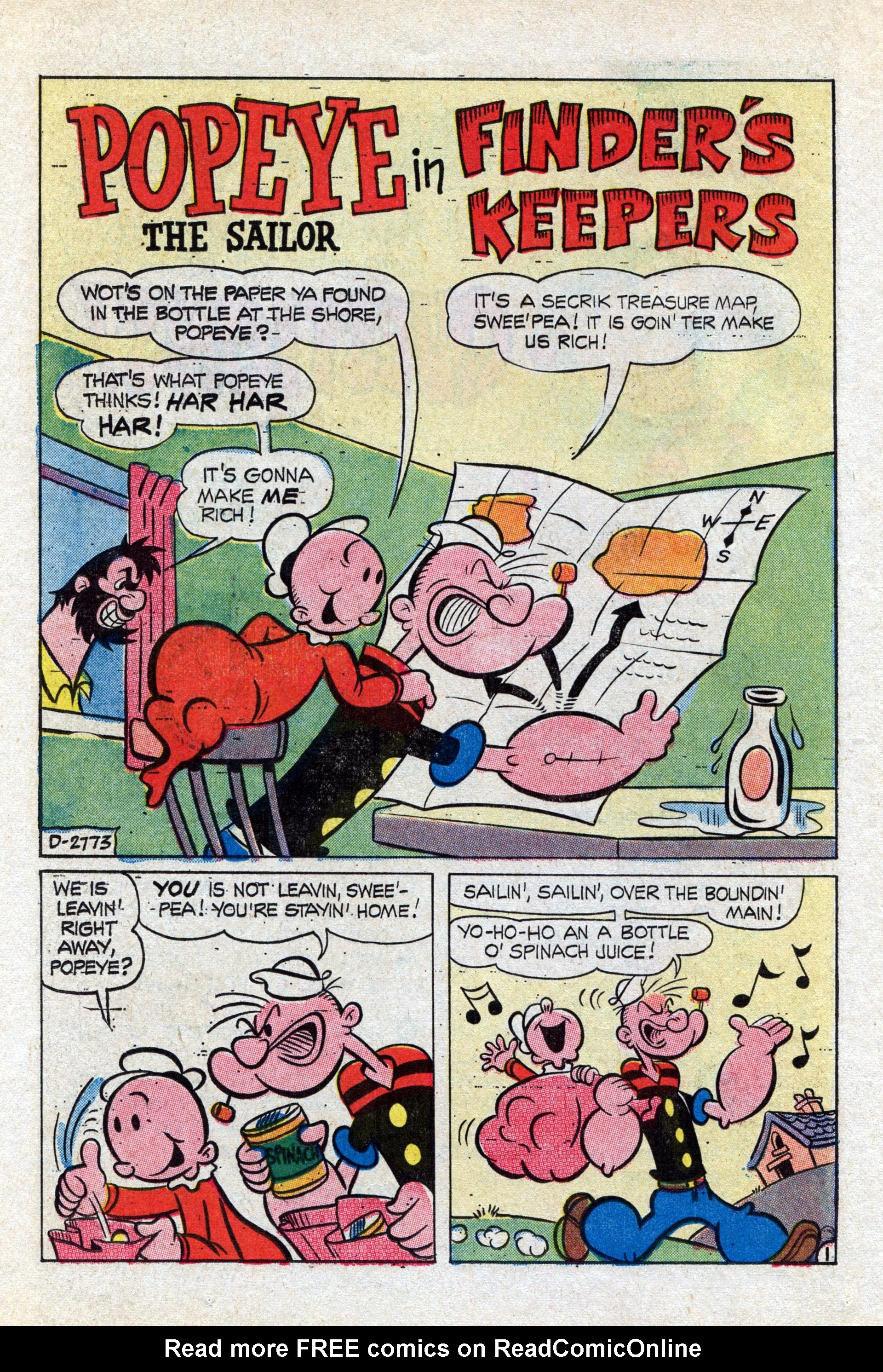 Read online Popeye (1948) comic -  Issue #115 - 25