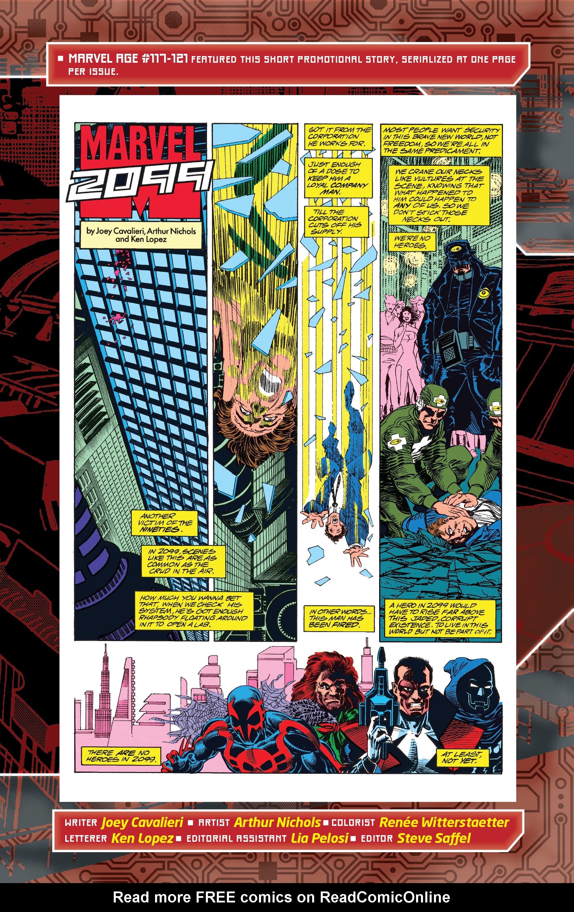 Read online Spider-Man 2099 (1992) comic -  Issue # _Omnibus (Part 13) - 99