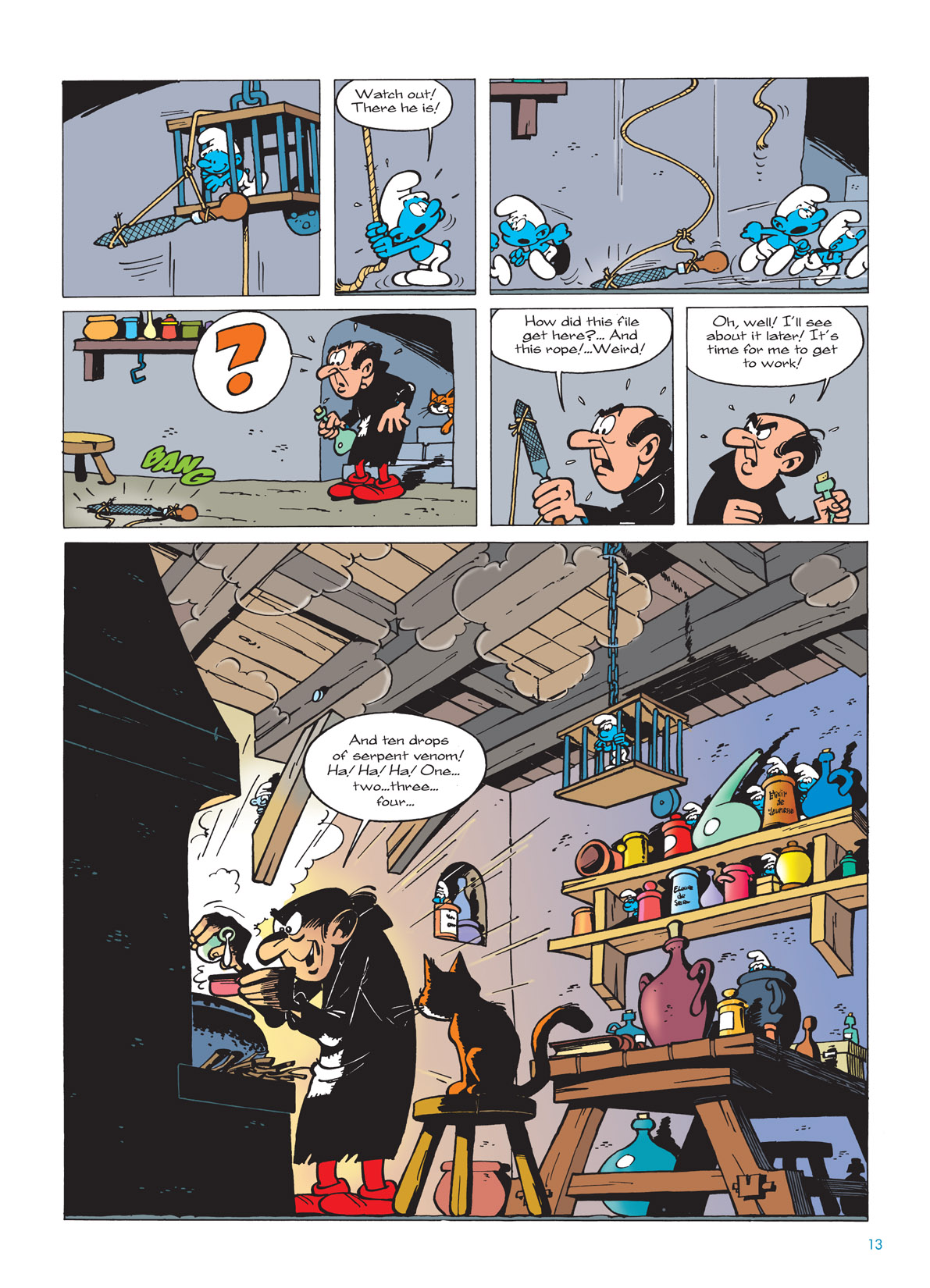 Read online The Smurfs comic -  Issue #9 - 13