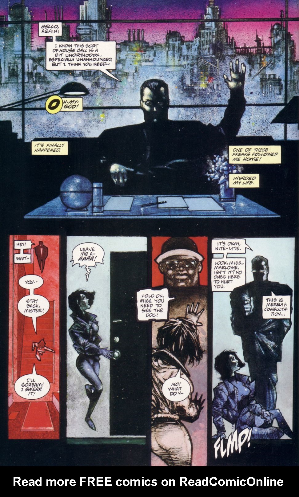 Read online Doctor Mid-Nite comic -  Issue #1 - 8