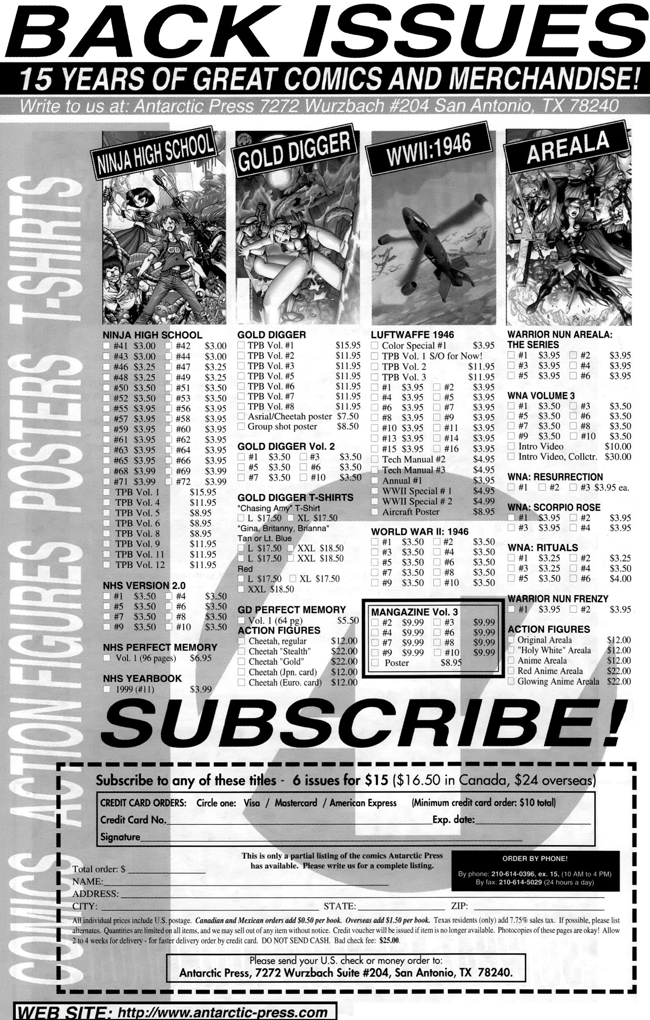 Read online Warrior Nun Areala (1999) comic -  Issue #9 - 14