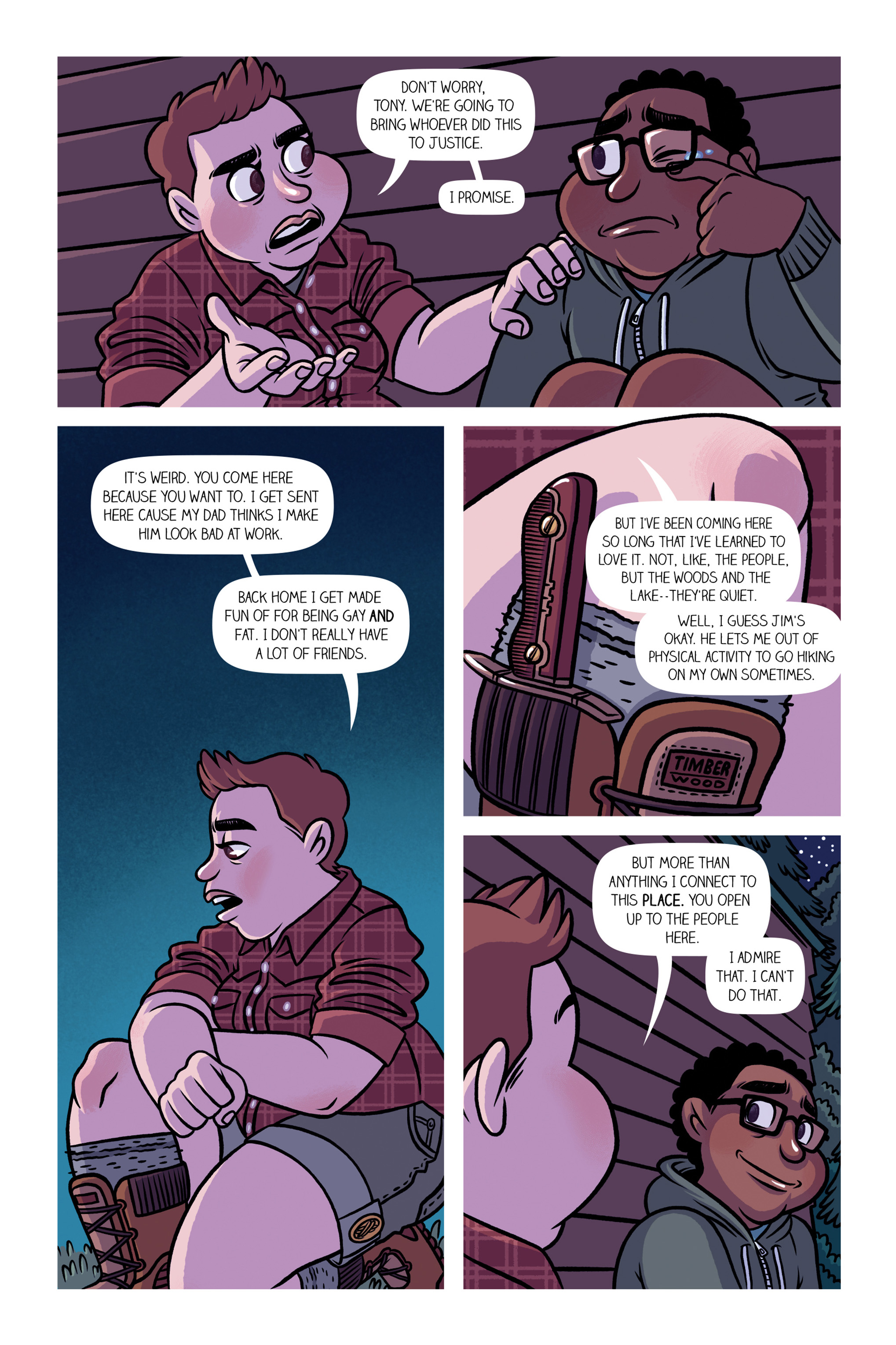 Read online Dead Weight: Murder At Camp Bloom comic -  Issue # TPB (Part 2) - 4