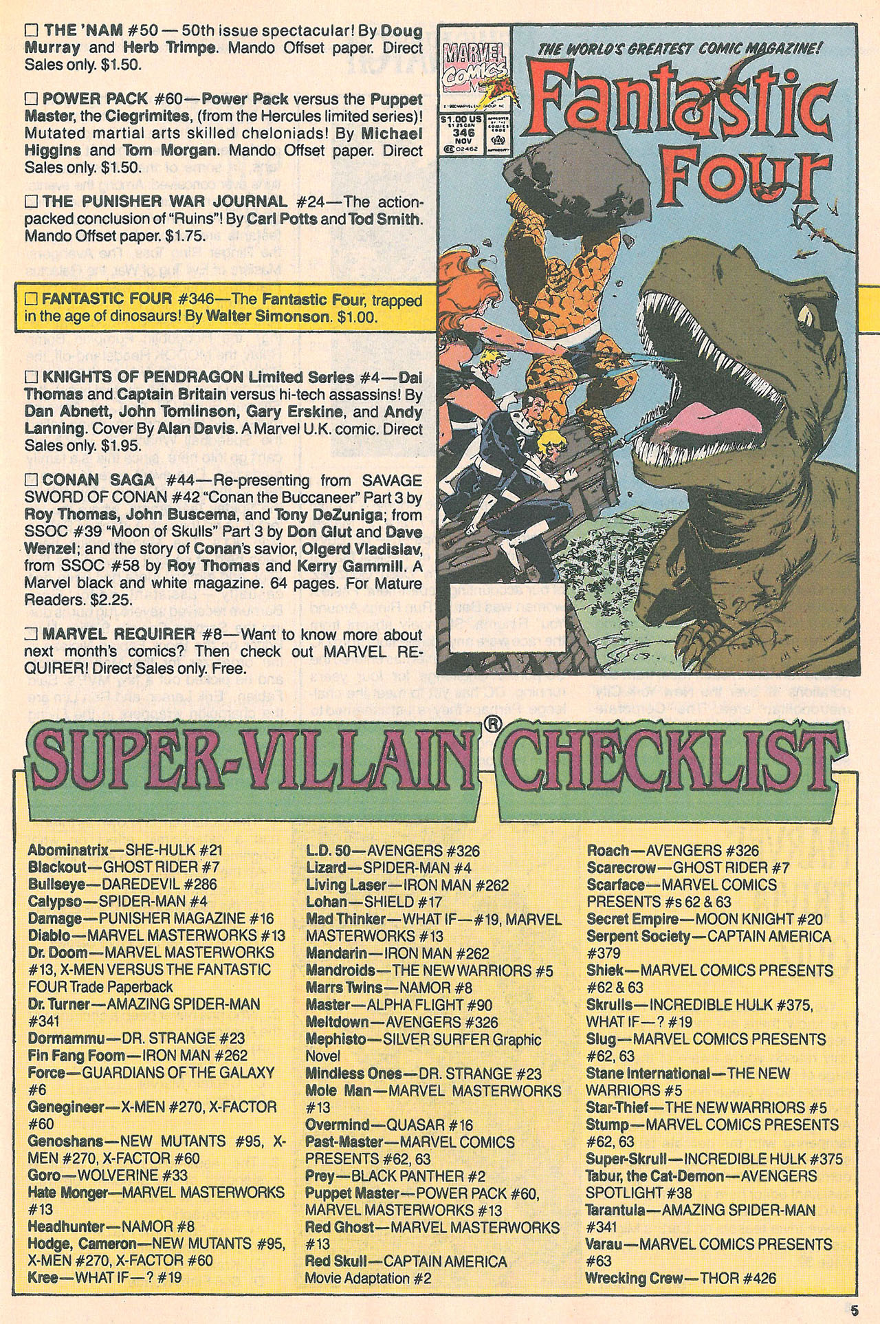 Read online Marvel Age comic -  Issue #93 - 7