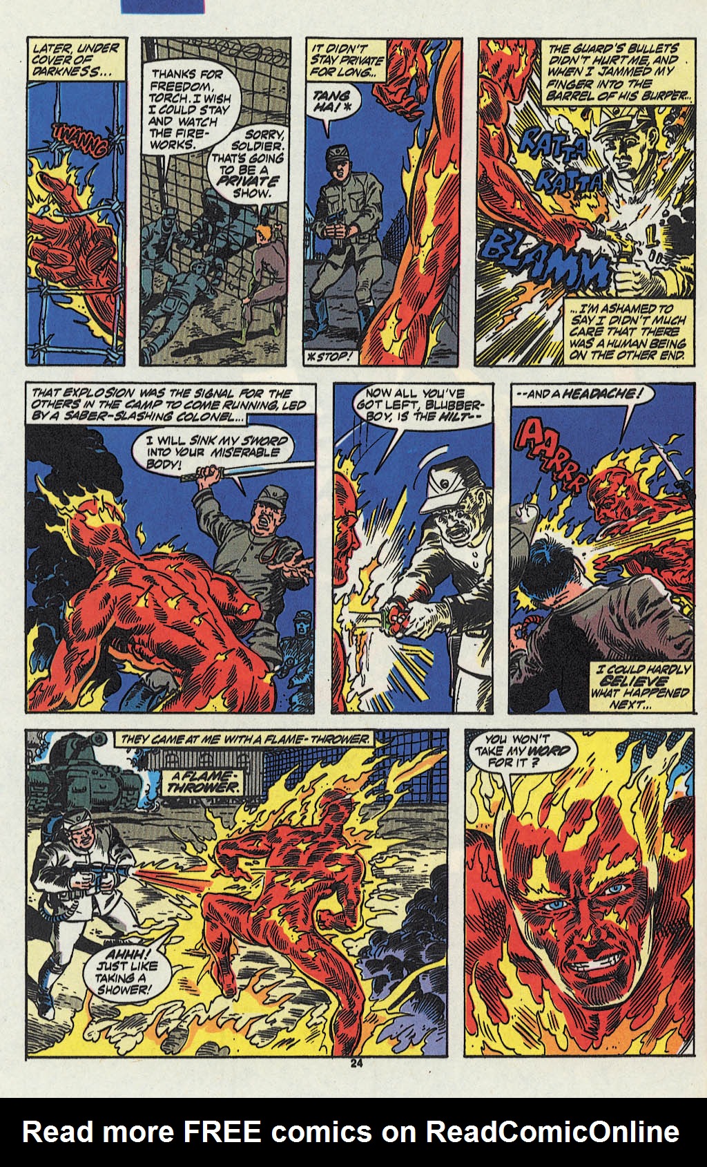 Read online The Saga of the Original Human Torch comic -  Issue #4 - 19