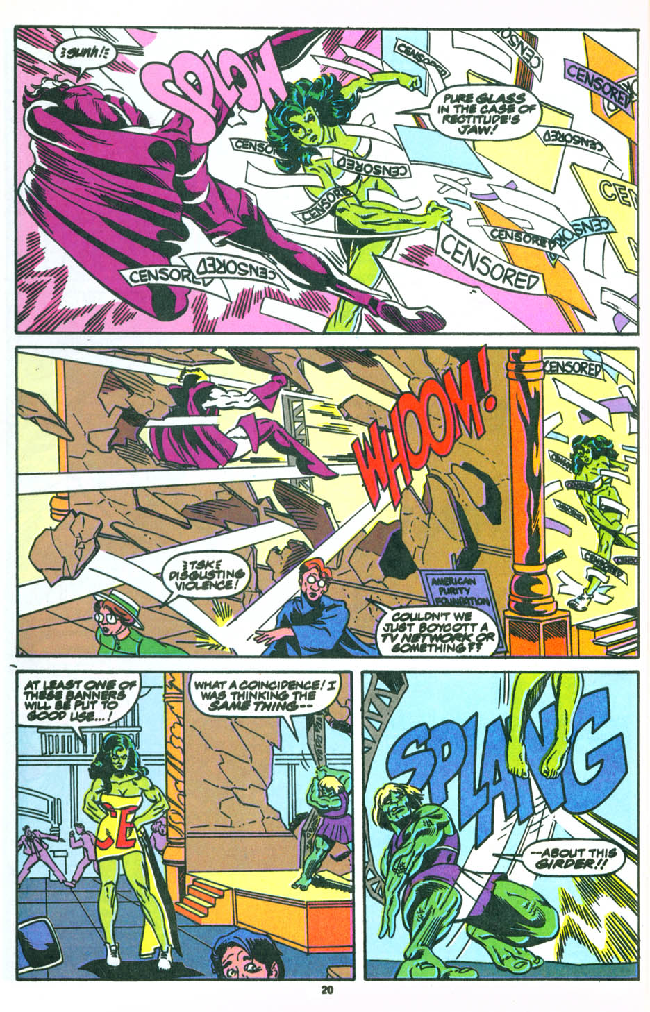 Read online The Sensational She-Hulk comic -  Issue #23 - 16
