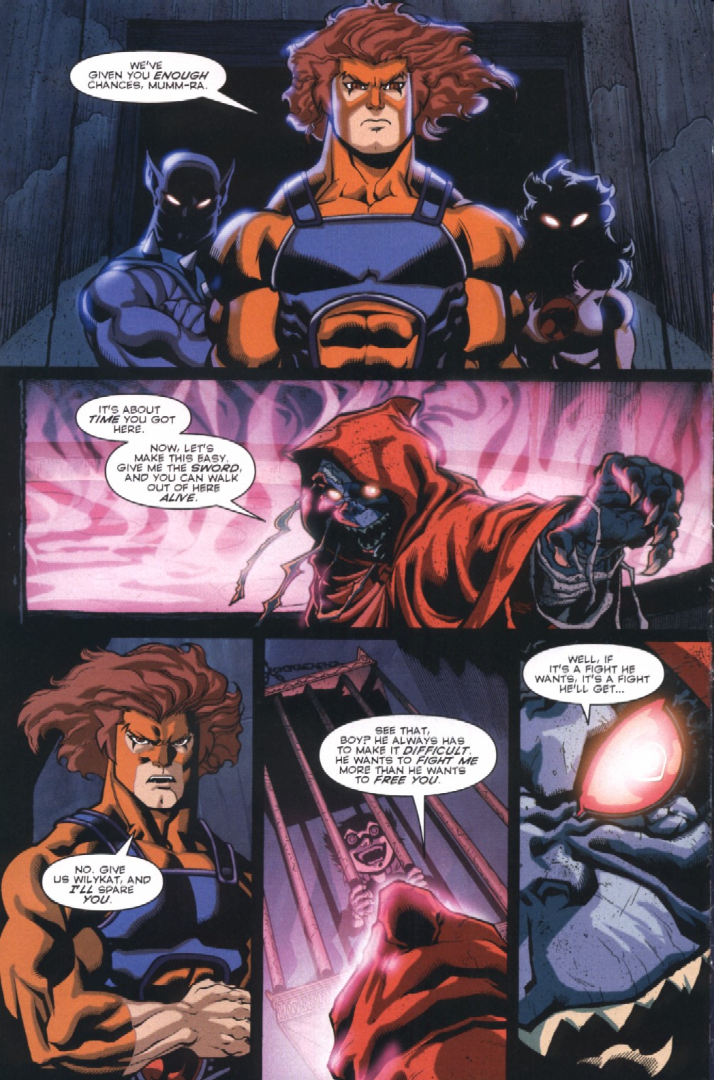 Read online ThunderCats (2002) comic -  Issue #4 - 12