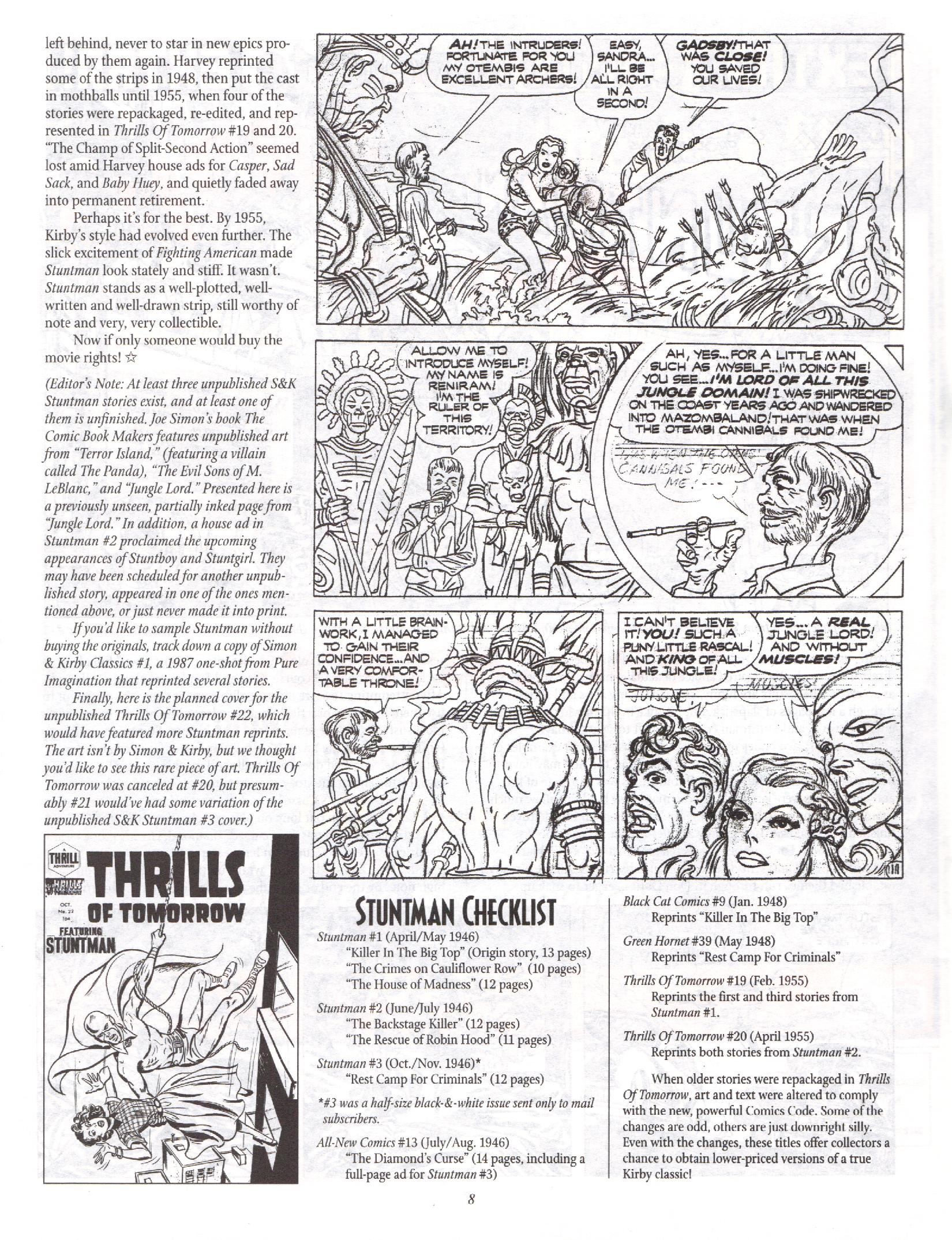 Read online The Jack Kirby Collector comic -  Issue #11 - 8