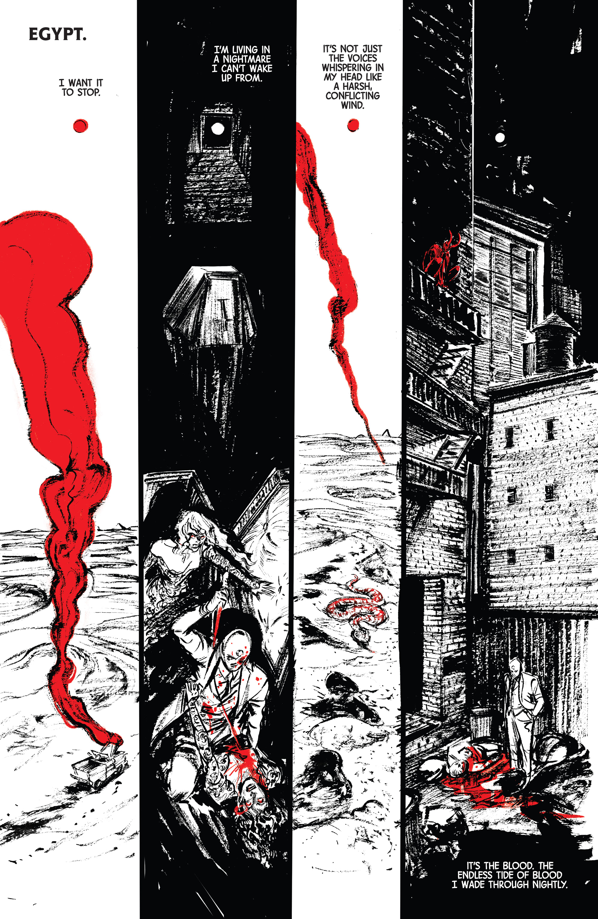 Read online Moon Knight: Black, White & Blood comic -  Issue #2 - 3