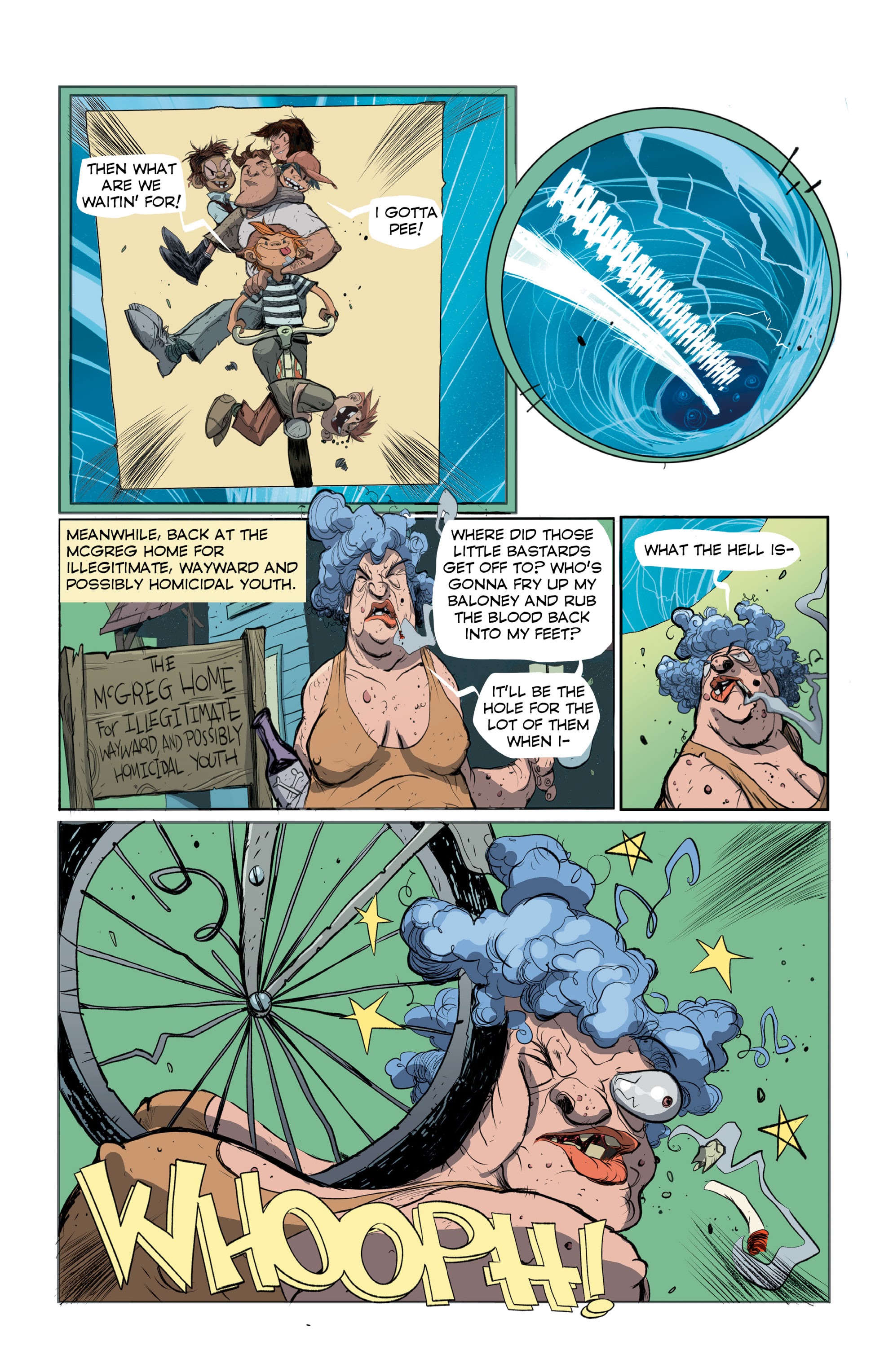 Read online The Unholy Bastards vs. the Future! comic -  Issue # Full - 23