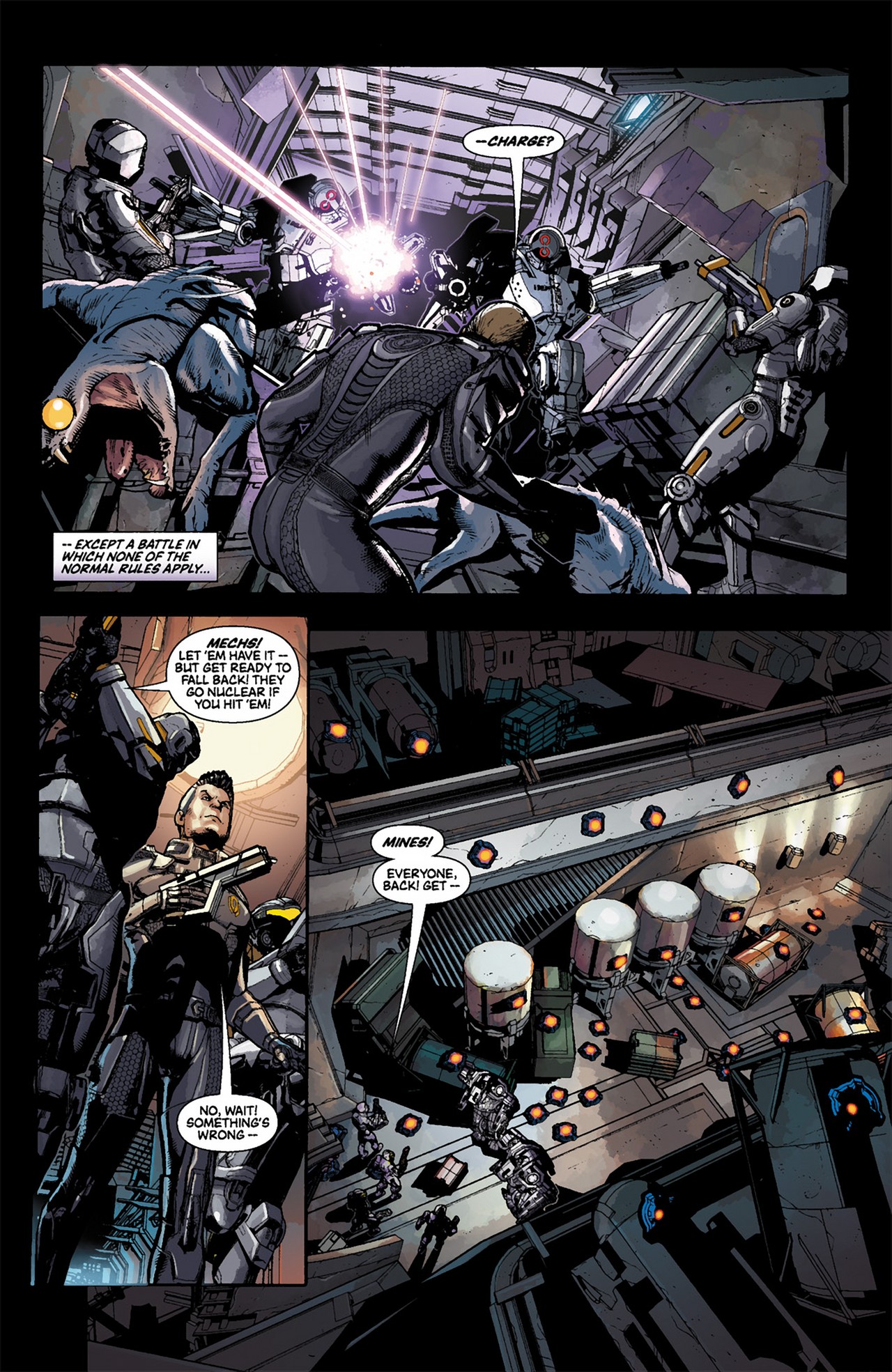 Read online Mass Effect: Invasion comic -  Issue #4 - 4