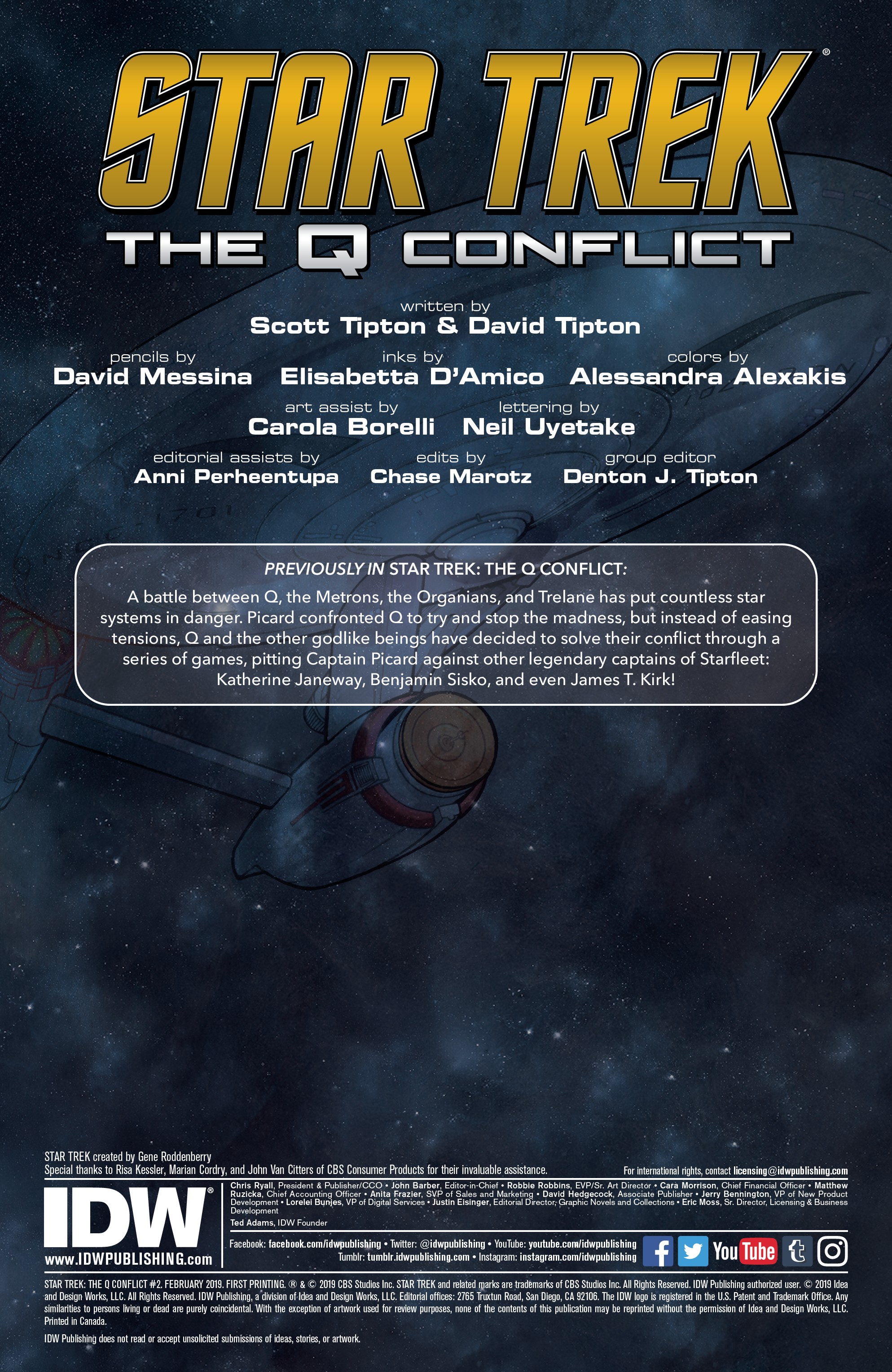 Read online Star Trek: The Q Conflict comic -  Issue #2 - 2