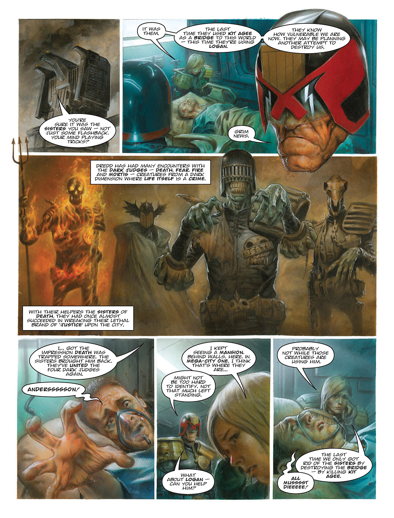 Read online Judge Dredd: Dark Justice comic -  Issue # TPB - 12