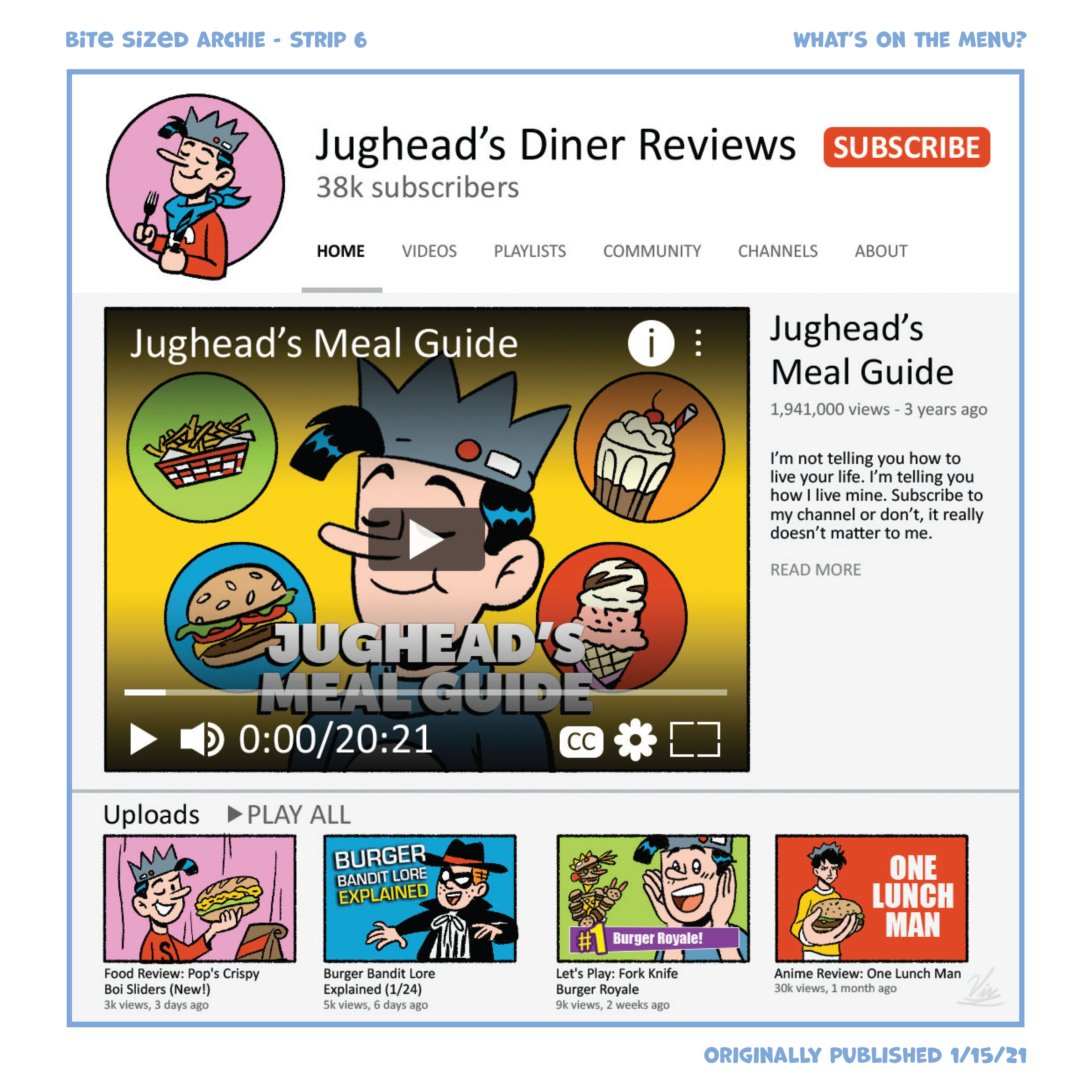 Read online Bite Sized Archie comic -  Issue #1 - 15