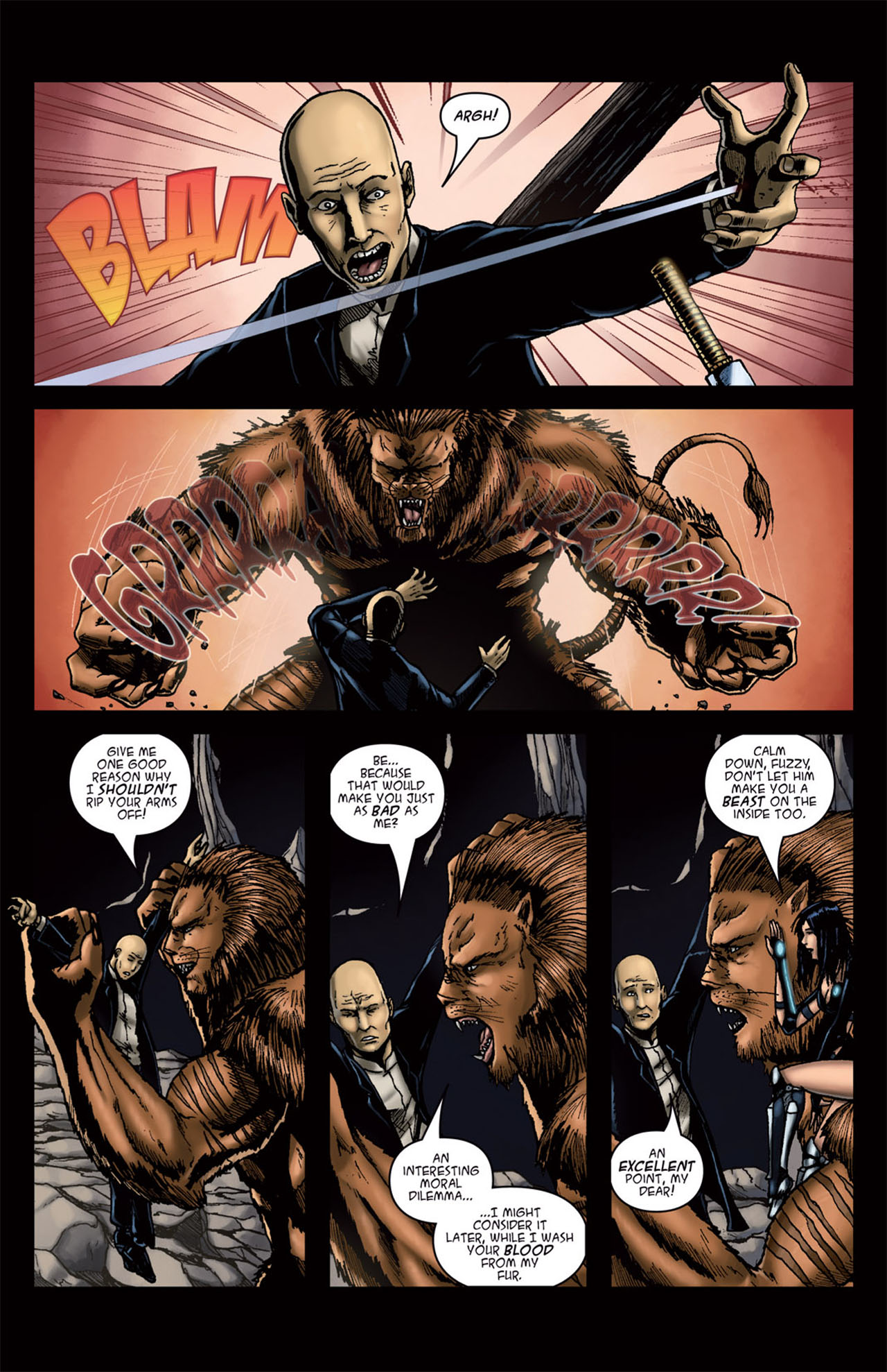 Read online Alpha Gods comic -  Issue #3 - 5