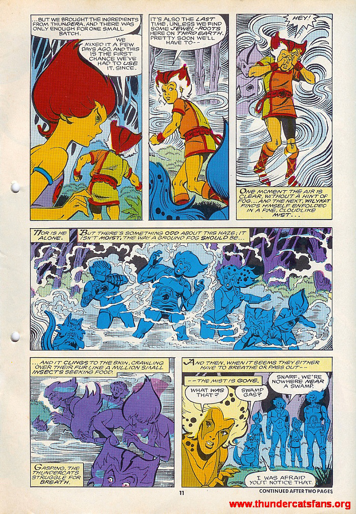 Read online ThunderCats (1987) comic -  Issue #21 - 10