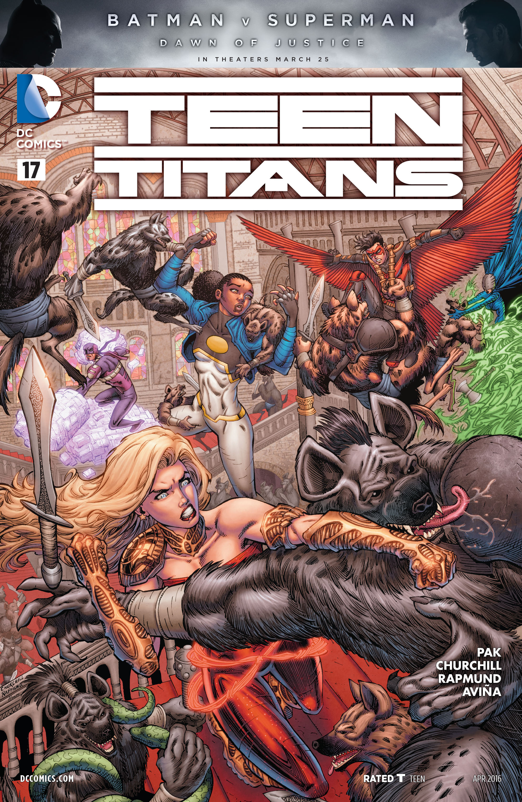 Read online Teen Titans (2014) comic -  Issue #17 - 1
