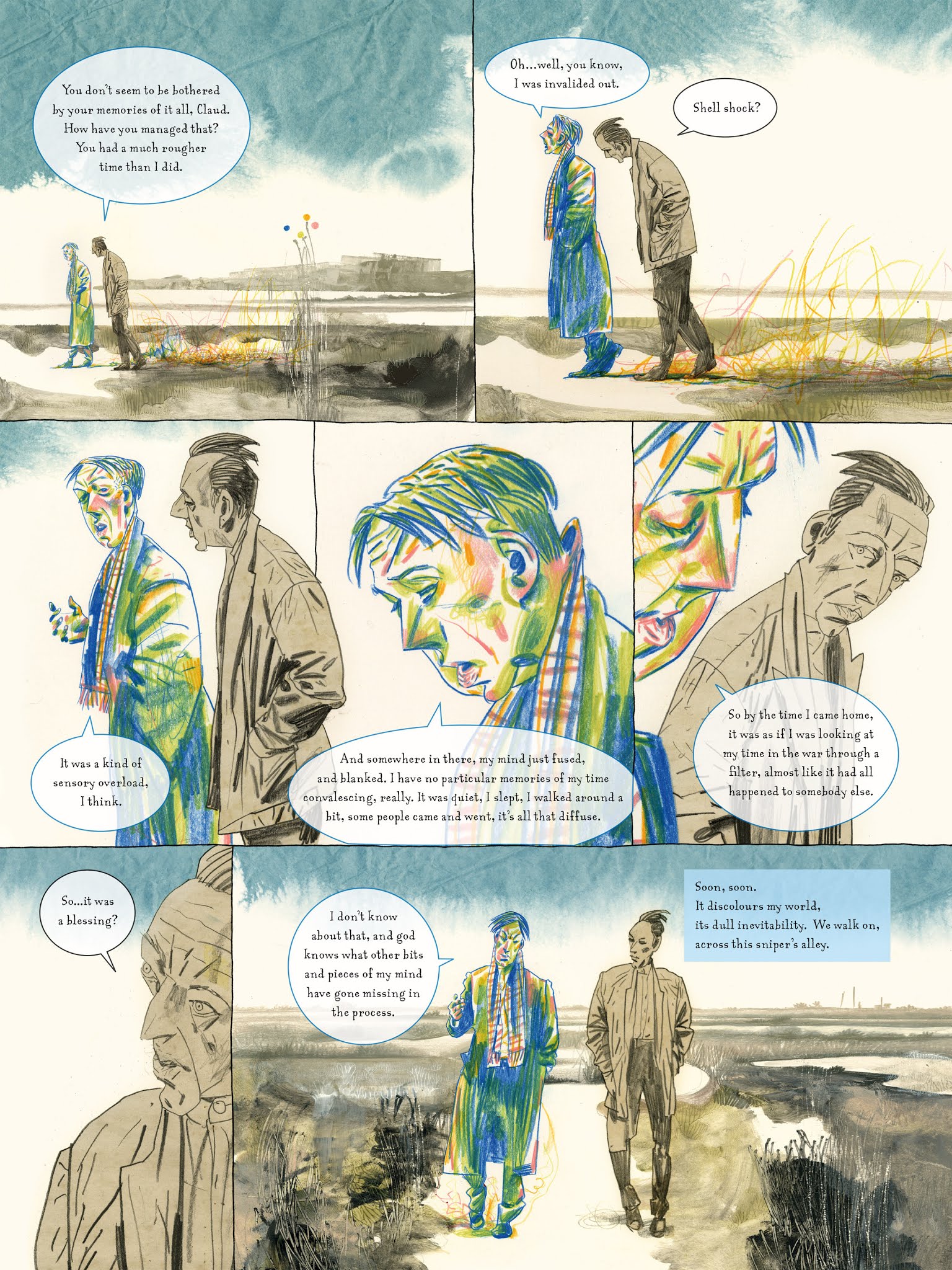 Read online Black Dog: The Dreams of Paul Nash comic -  Issue # TPB - 92