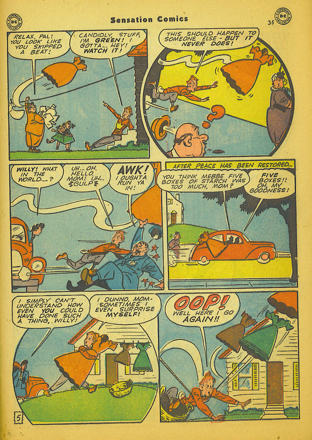 Read online Sensation (Mystery) Comics comic -  Issue #66 - 37