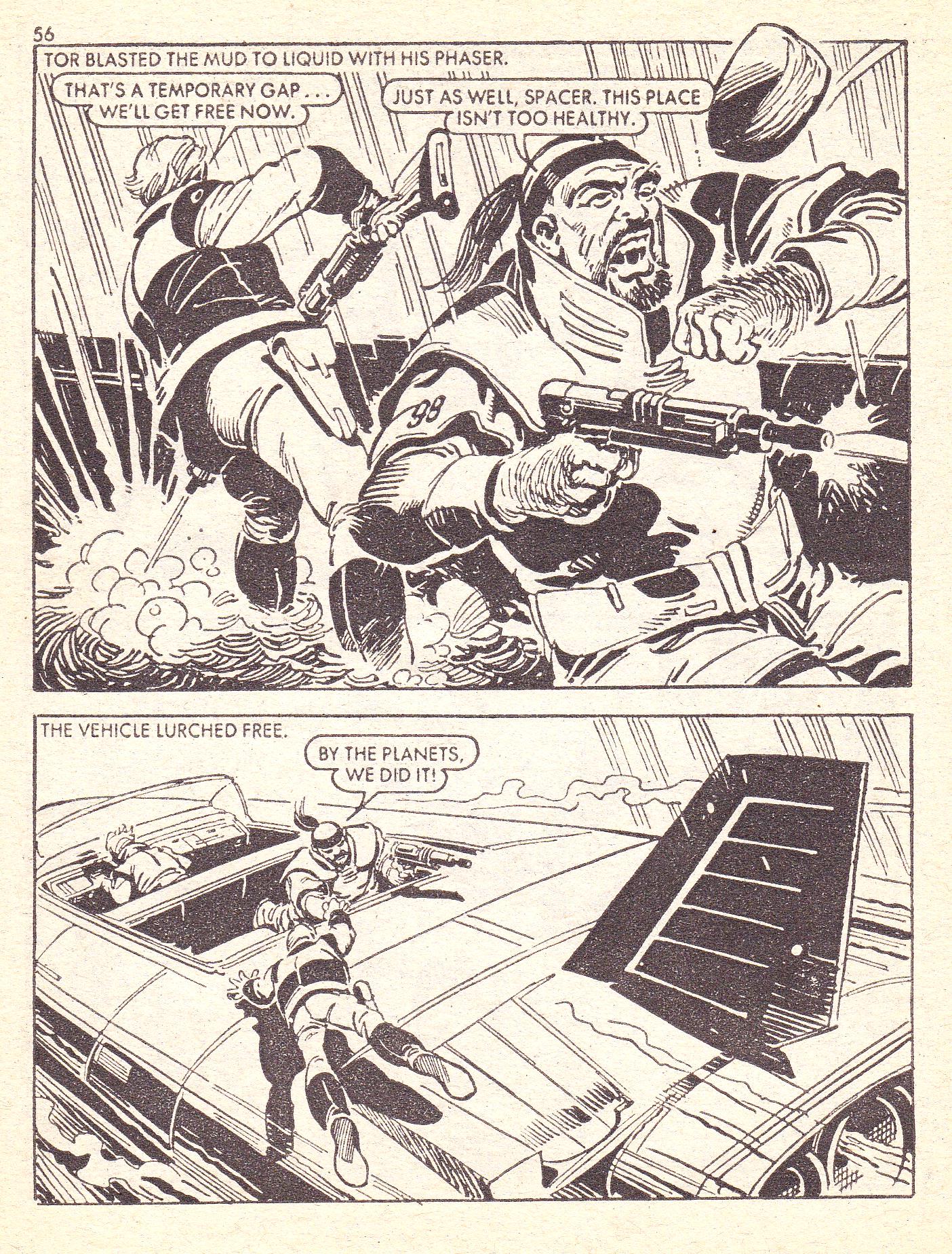 Read online Starblazer comic -  Issue #61 - 56