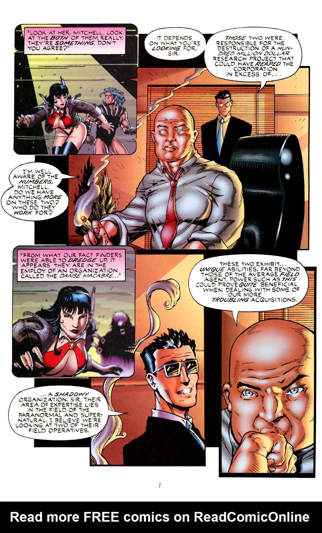 Read online Vampirella Strikes (1995) comic -  Issue #1 - 6
