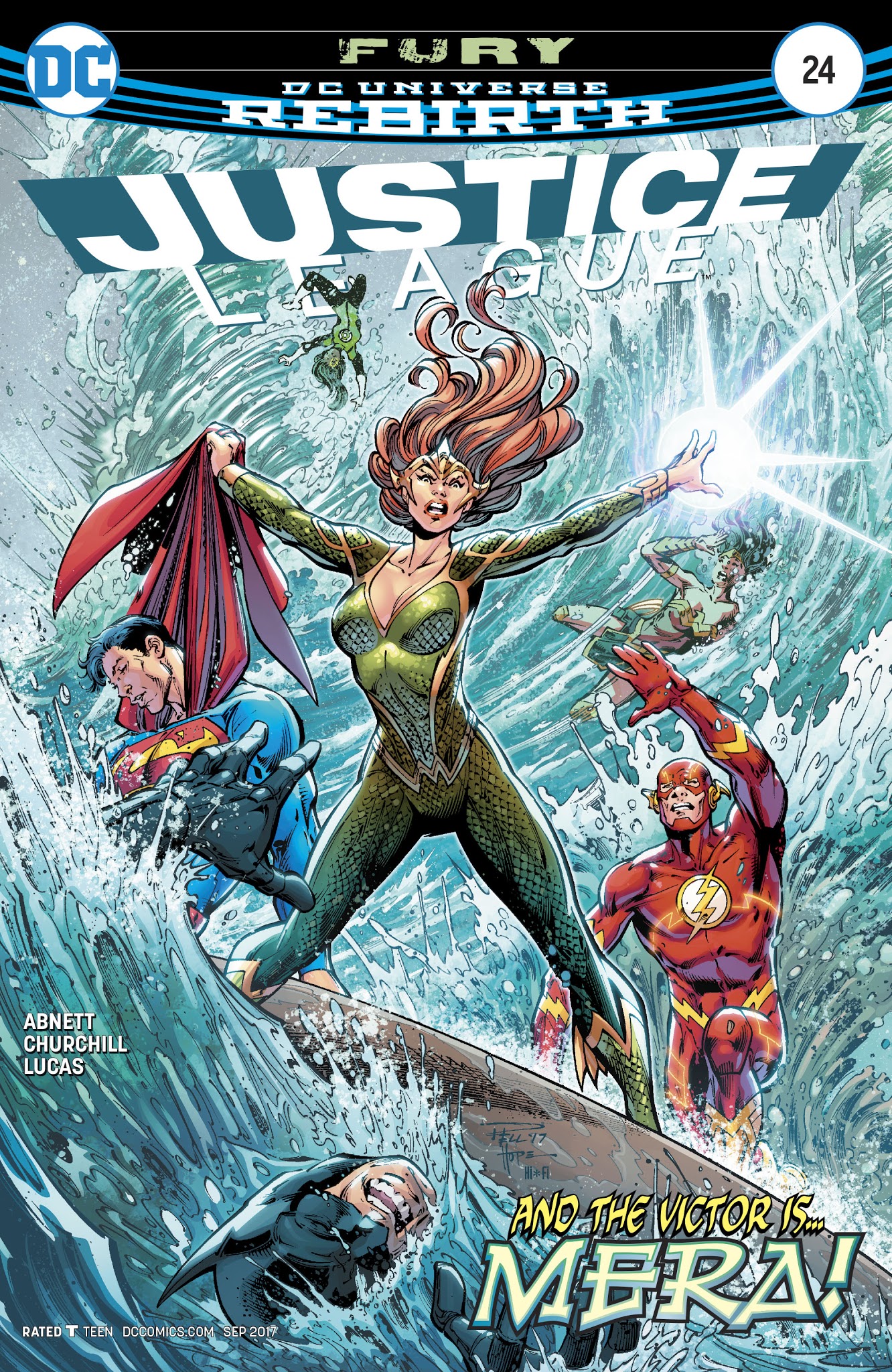 Read online Justice League (2016) comic -  Issue #24 - 1