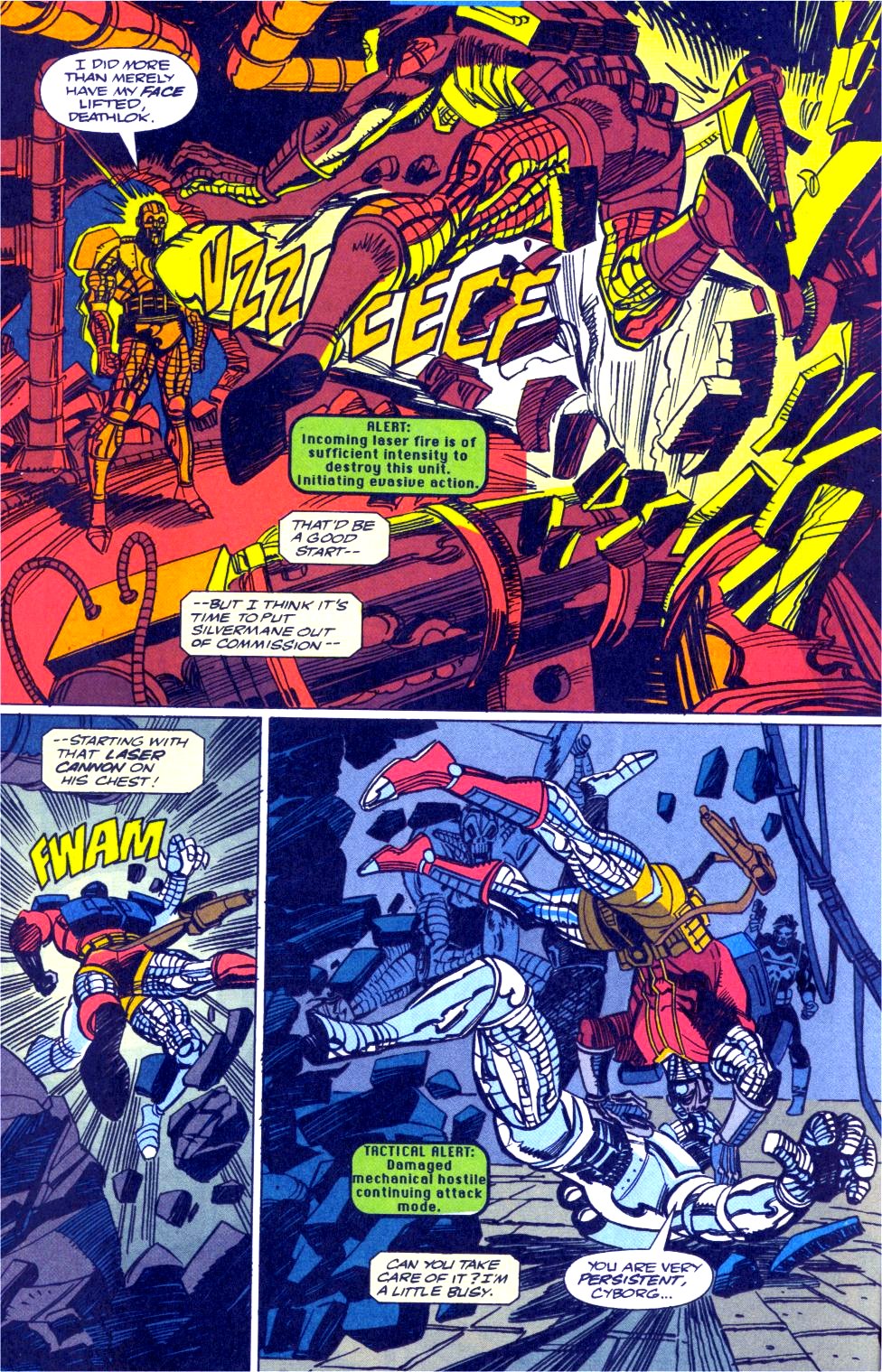 Read online Deathlok (1991) comic -  Issue #7 - 14