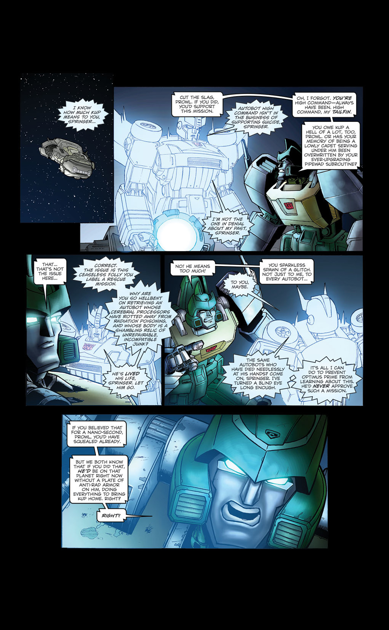 Read online Transformers Spotlight: Kup comic -  Issue # Full - 21