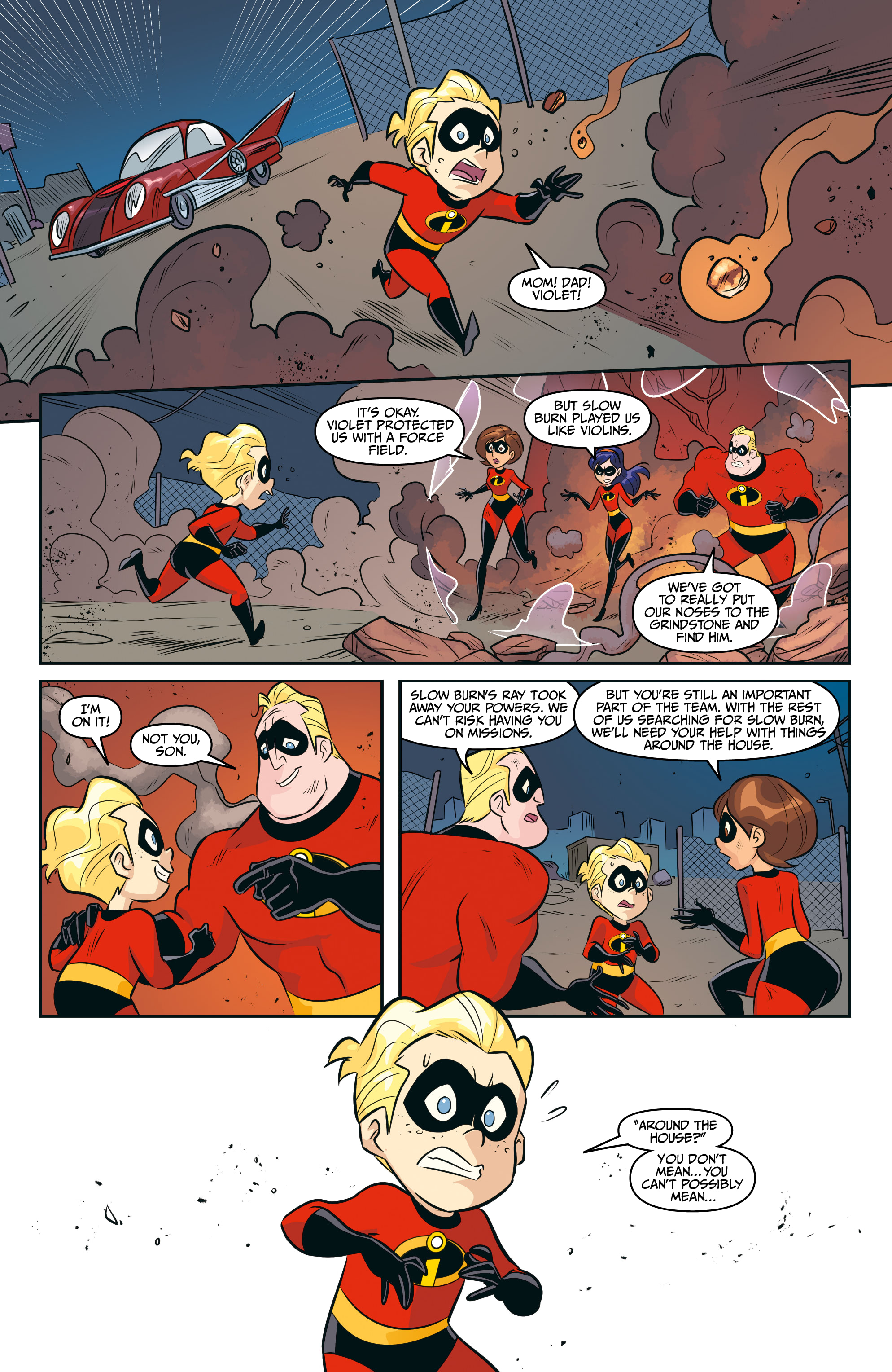 Read online Incredibles 2: Slow Burn comic -  Issue #2 - 8