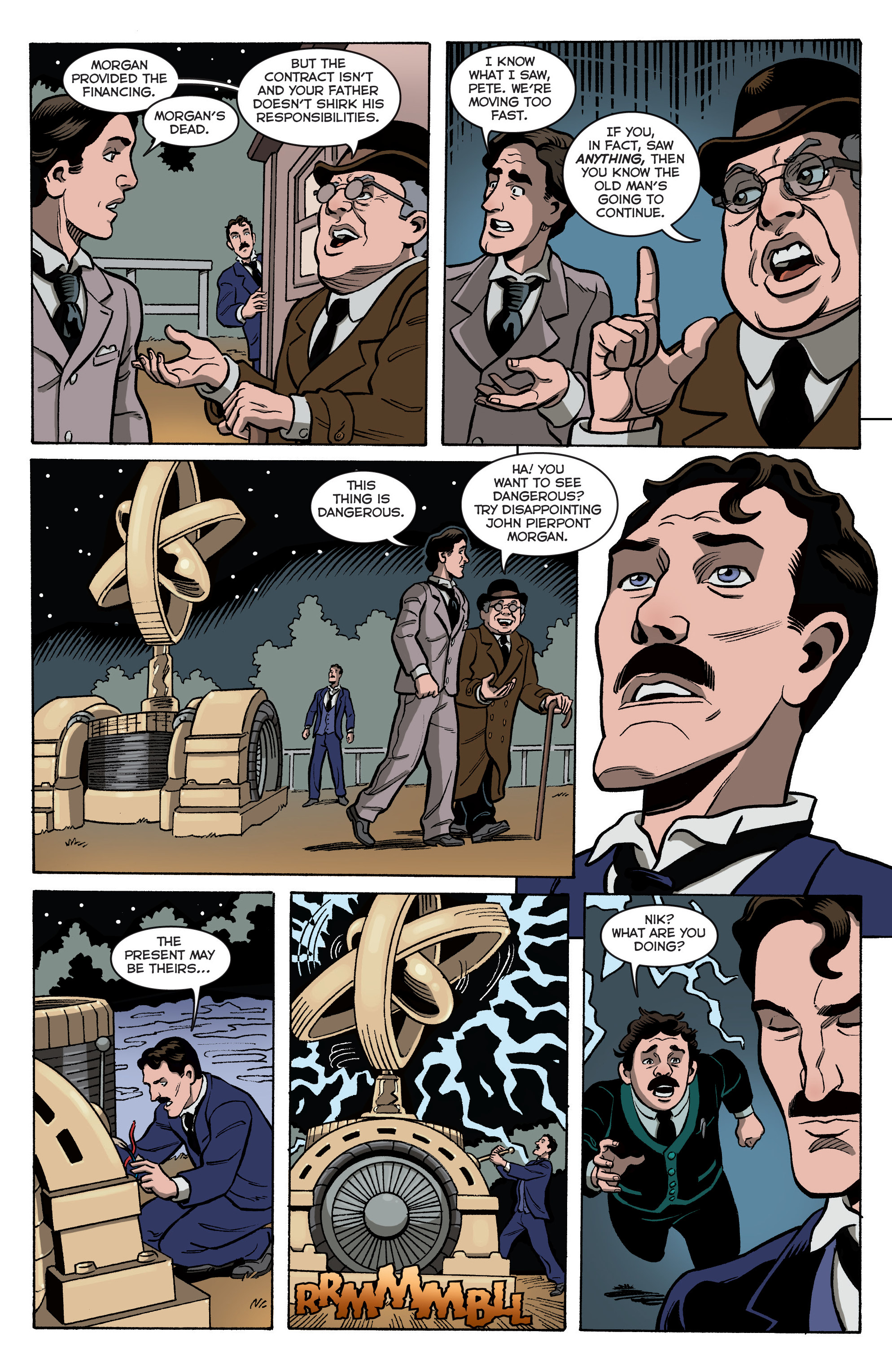 Read online Herald: Lovecraft & Tesla - Bundles of Joy comic -  Issue #3 - 16