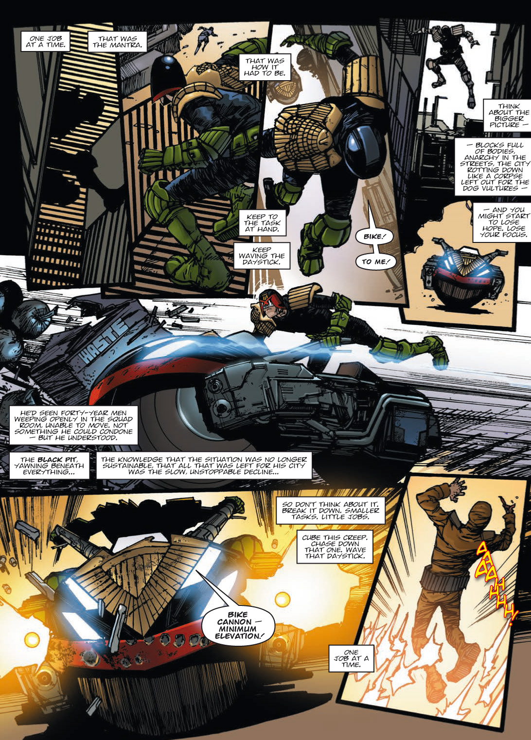 Read online Judge Dredd: Trifecta comic -  Issue # TPB (Part 1) - 64