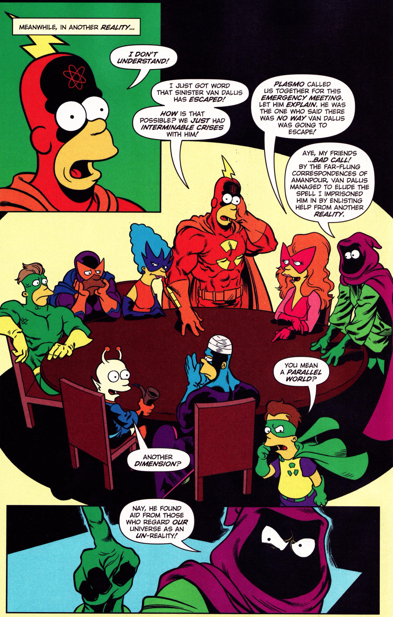 Read online Bongo Comics Presents Simpsons Super Spectacular comic -  Issue #6 - 14