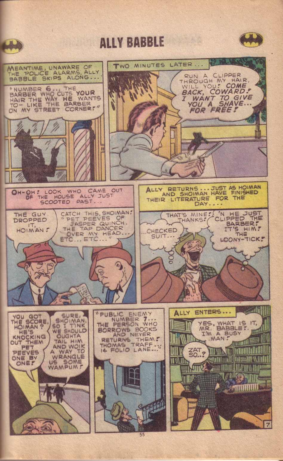 Read online Batman (1940) comic -  Issue #257 - 55