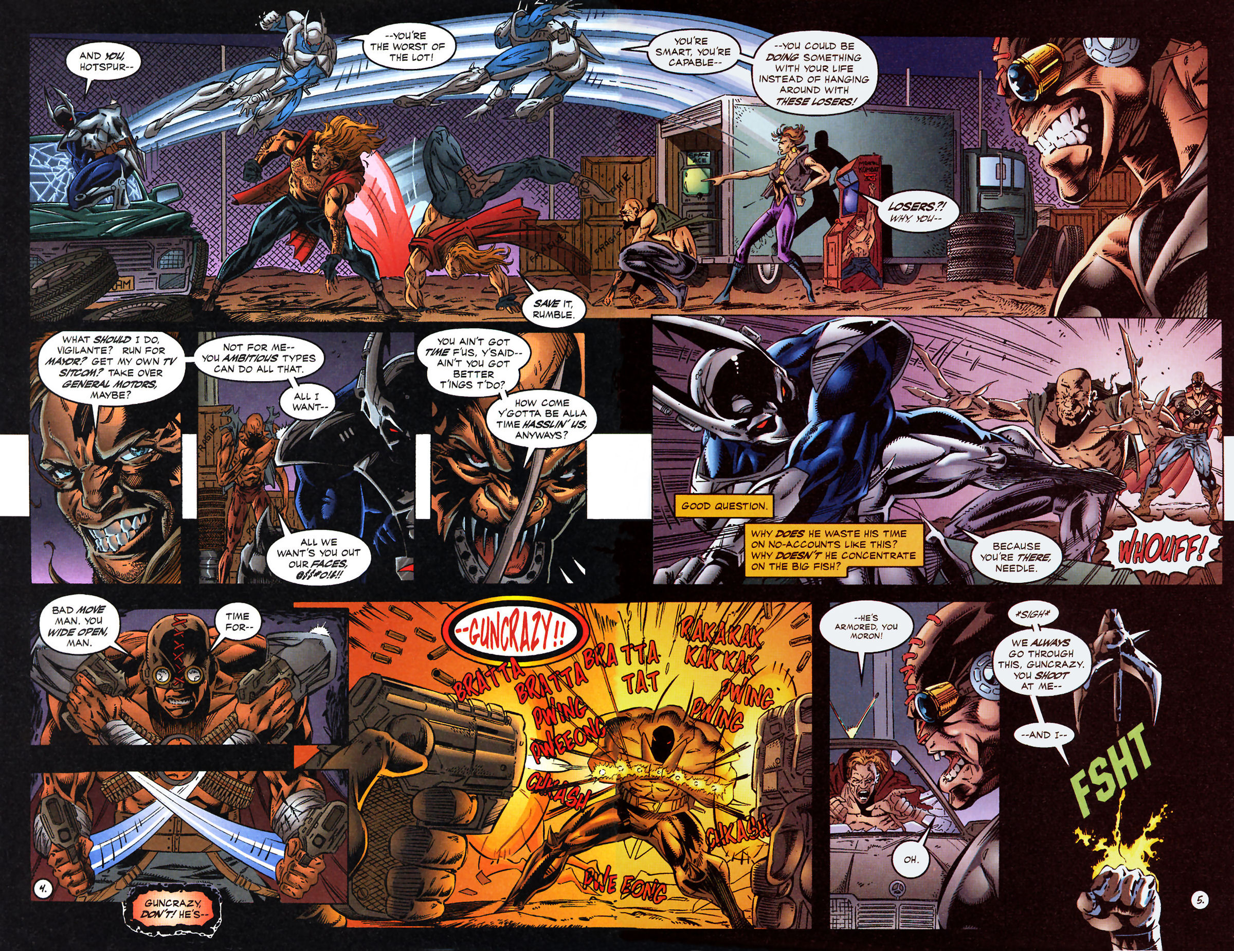 Read online ShadowHawk Special comic -  Issue # Full - 5