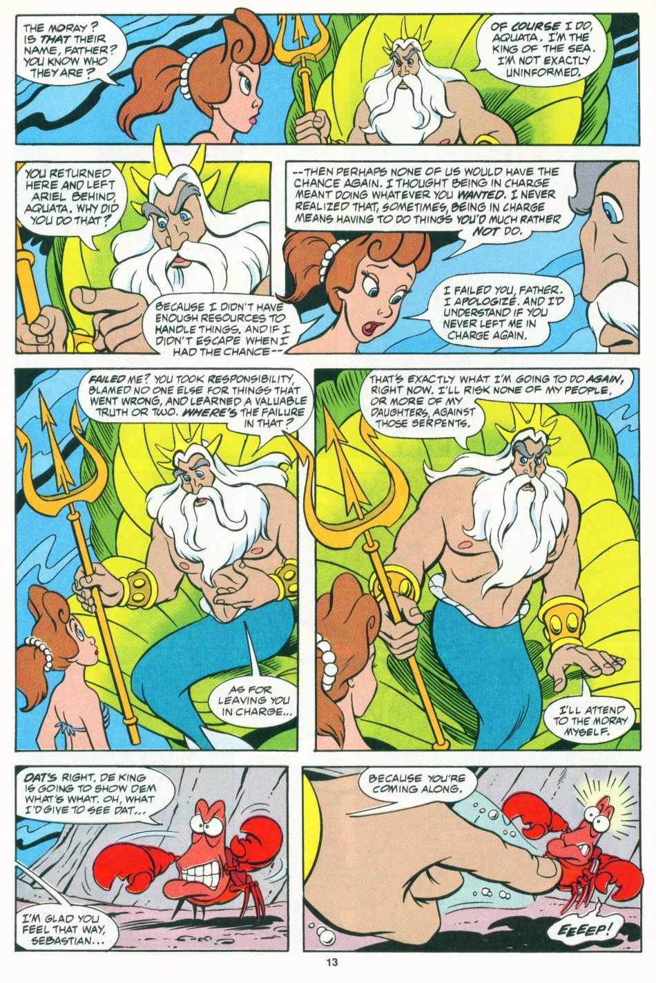 Read online Disney's The Little Mermaid Limited Series comic -  Issue #2 - 14
