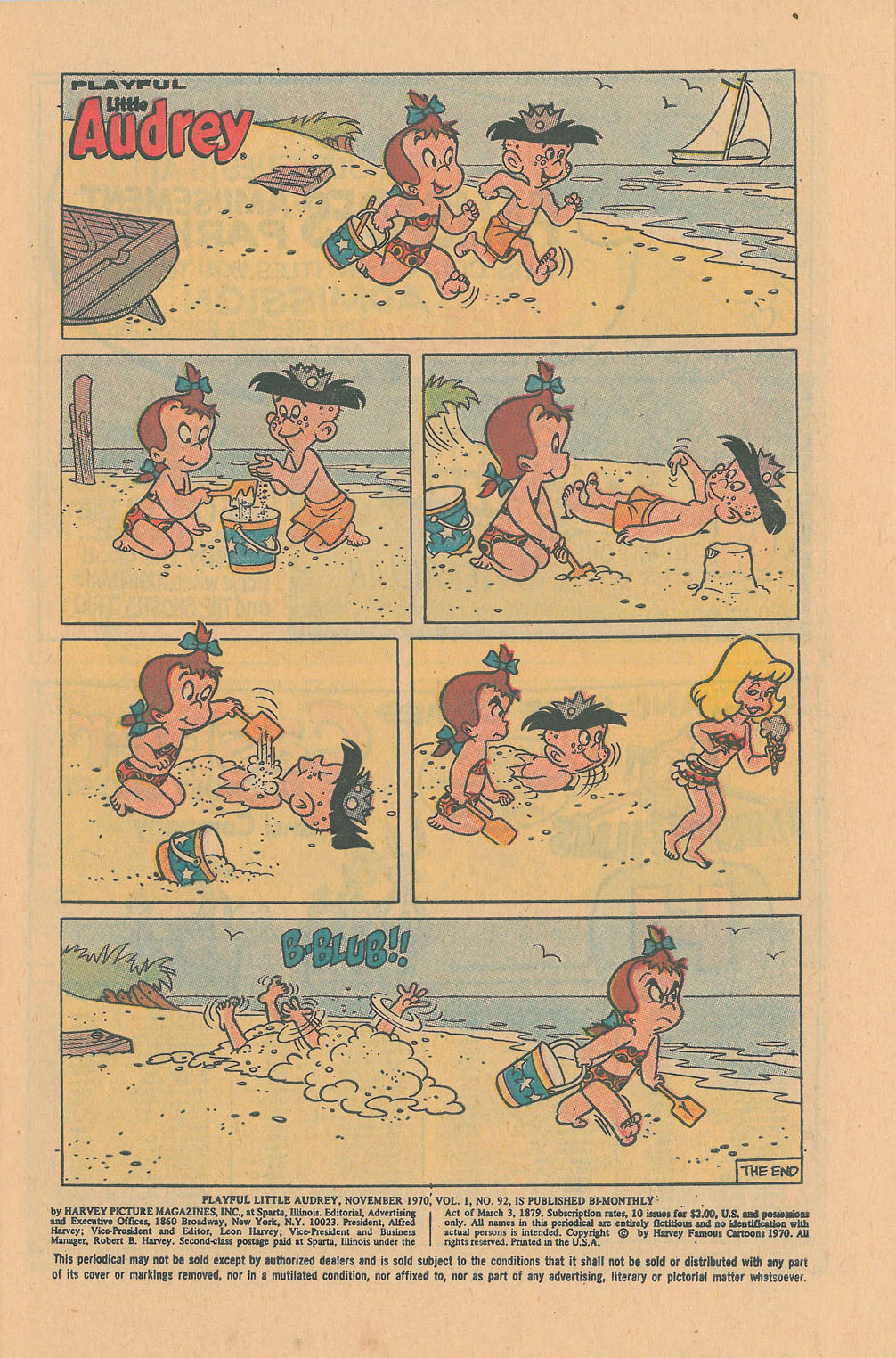 Read online Playful Little Audrey comic -  Issue #92 - 3