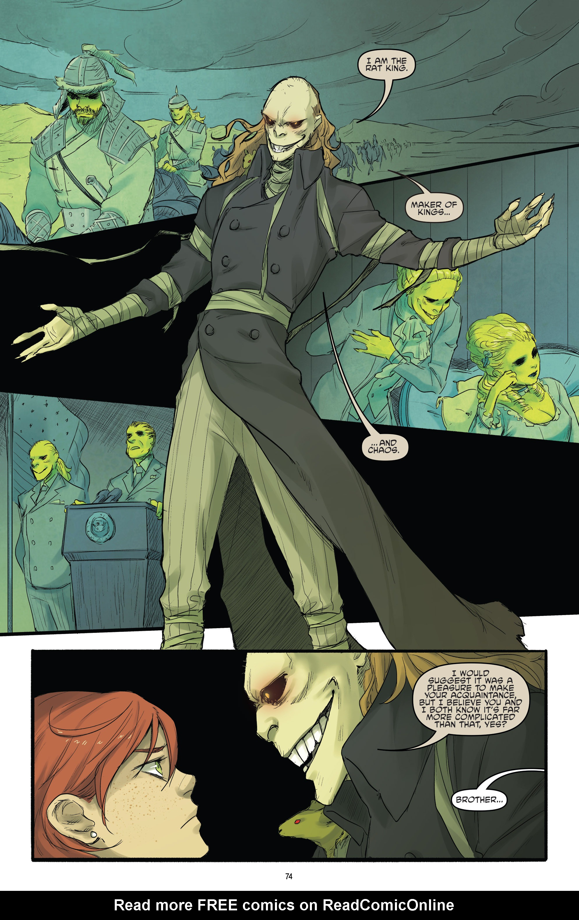 Read online Teenage Mutant Ninja Turtles: Casey and April comic -  Issue # Full - 71