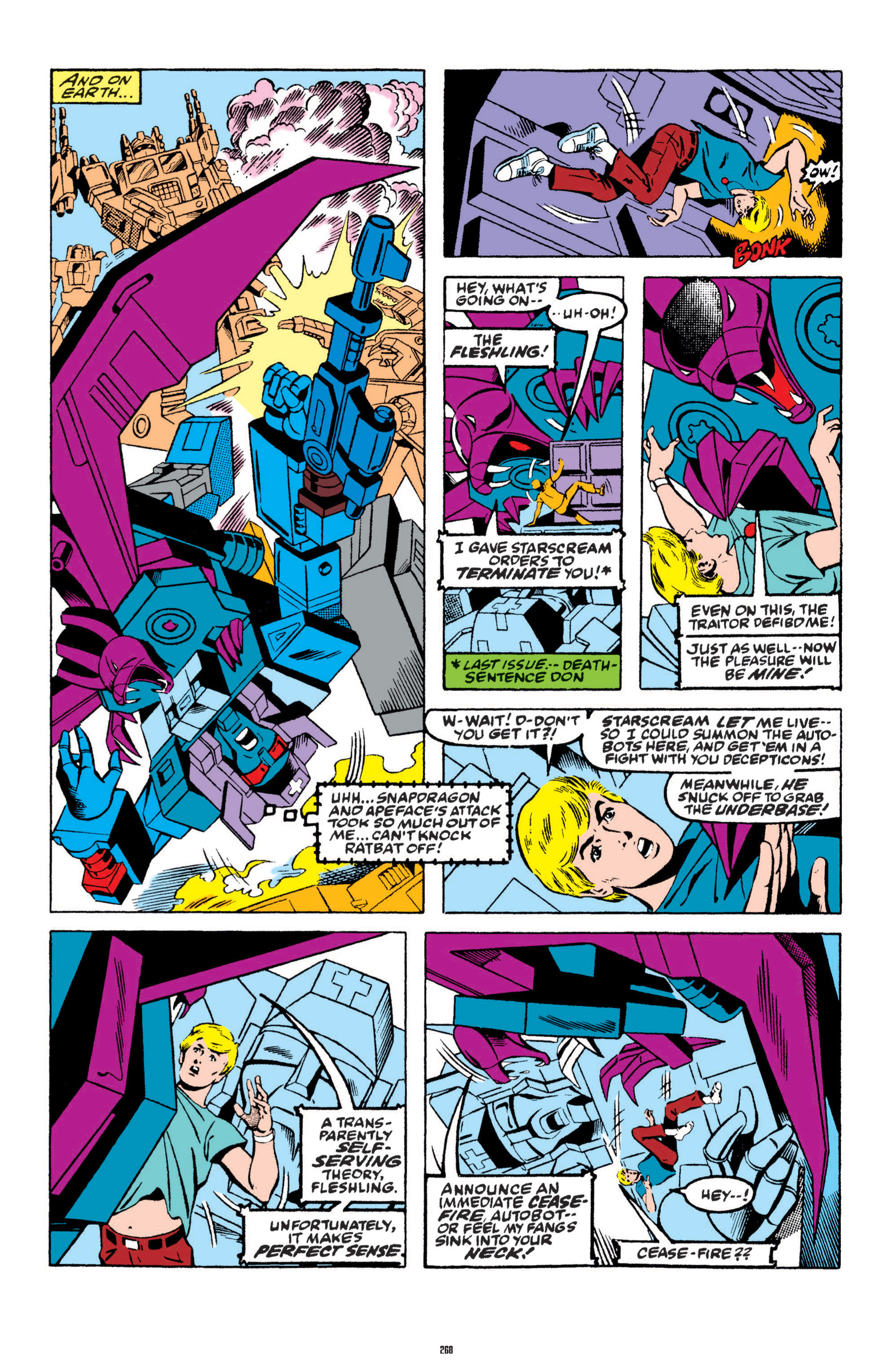 Read online The Transformers Classics comic -  Issue # TPB 4 - 269