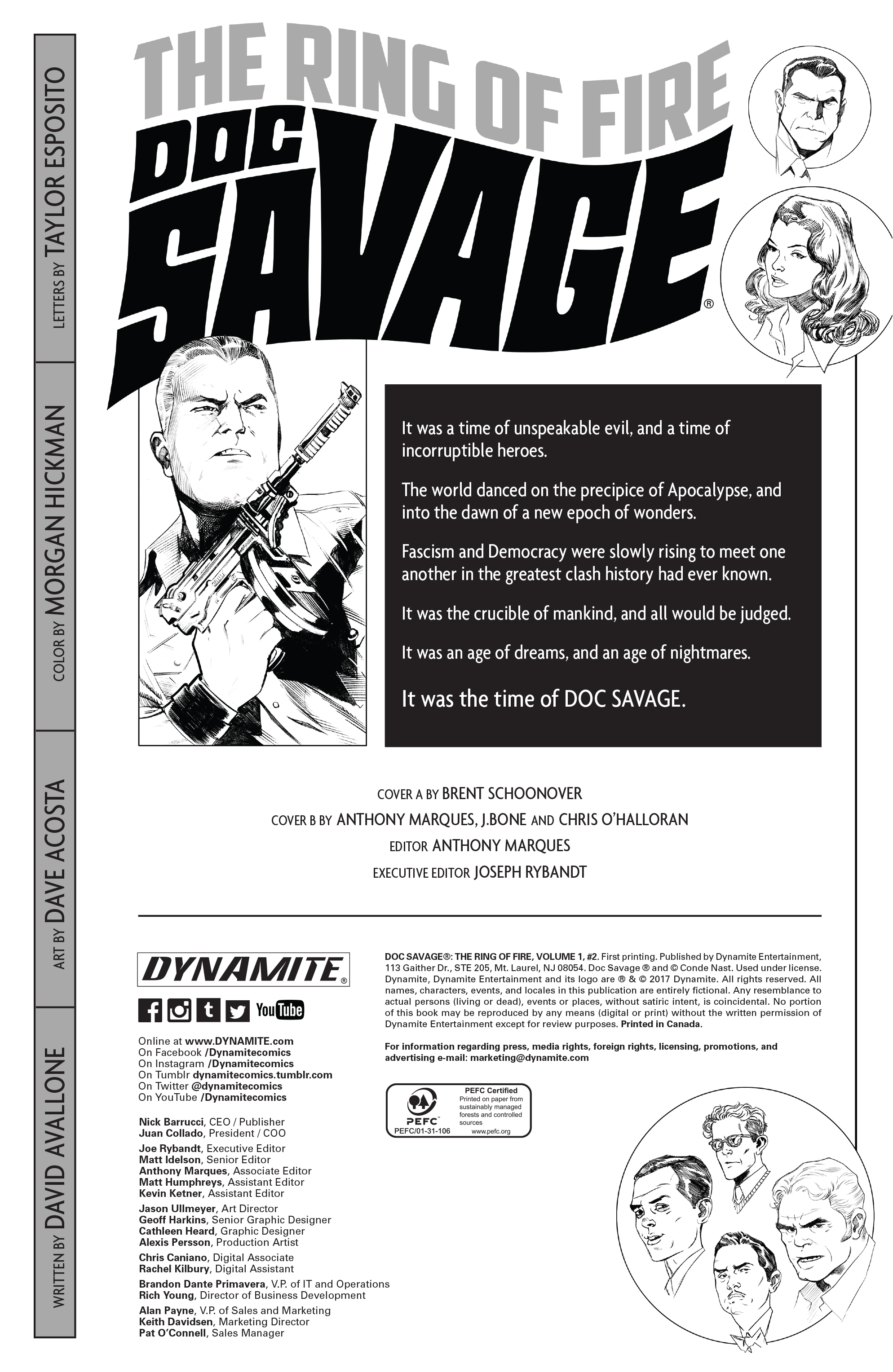 Read online Doc Savage: Ring Of Fire comic -  Issue #2 - 3
