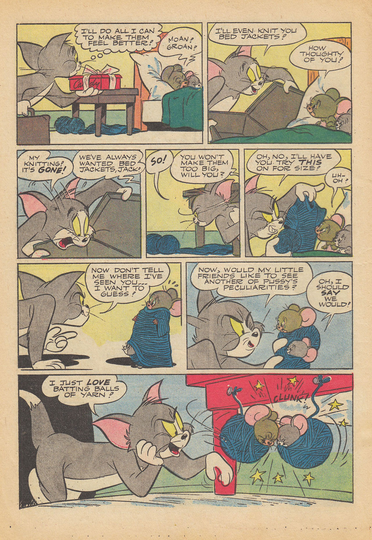 Read online Tom & Jerry Comics comic -  Issue #148 - 12