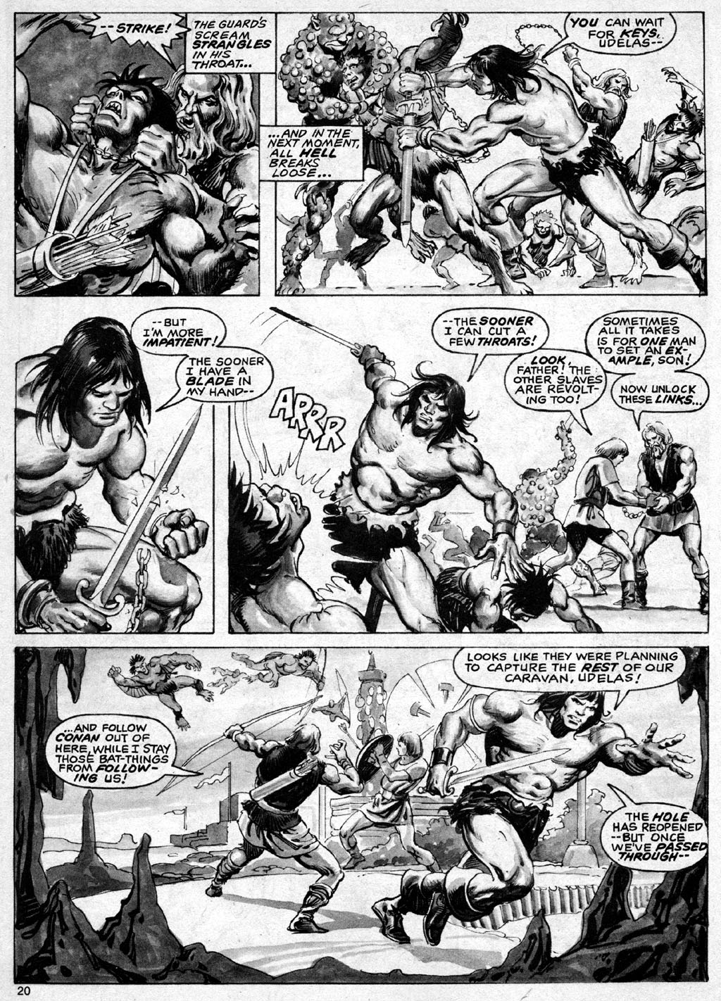 Read online The Savage Sword Of Conan comic -  Issue #69 - 20