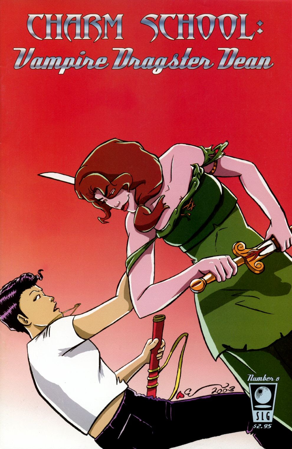 Read online Charm School: Magical Witch Girl Bunny comic -  Issue #8 - 1