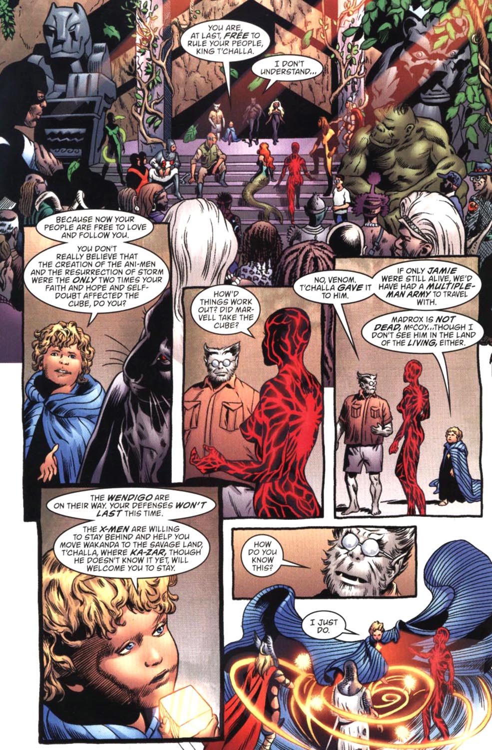 Read online Universe X Special comic -  Issue # Issue Beasts - 36