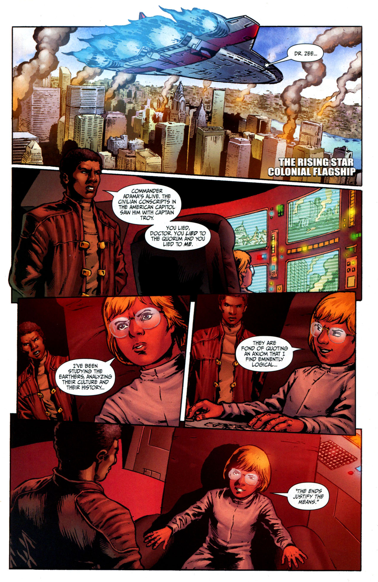 Read online Galactica 1980 comic -  Issue #3 - 7